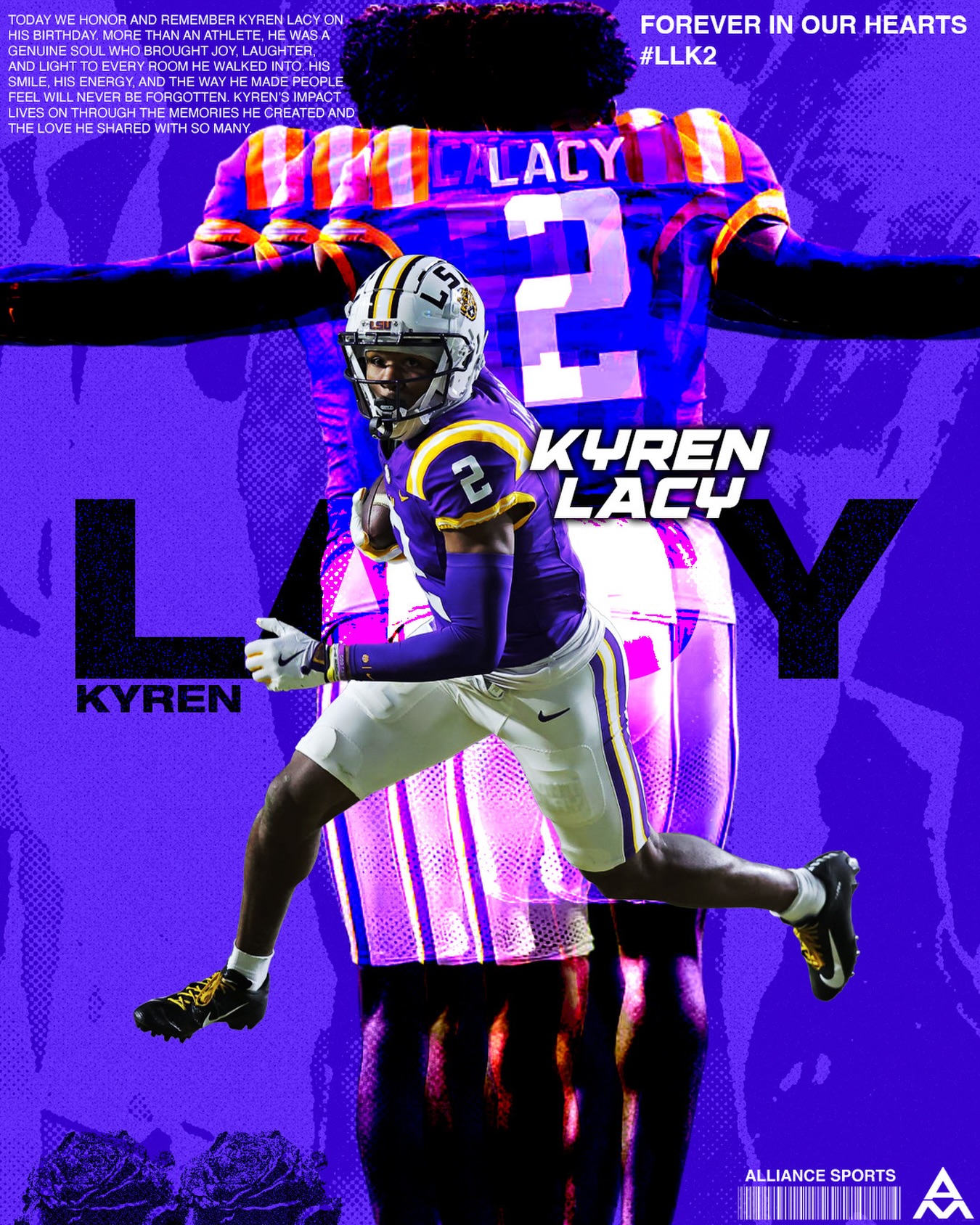 Honoring Kyren Lacy on his birthday π