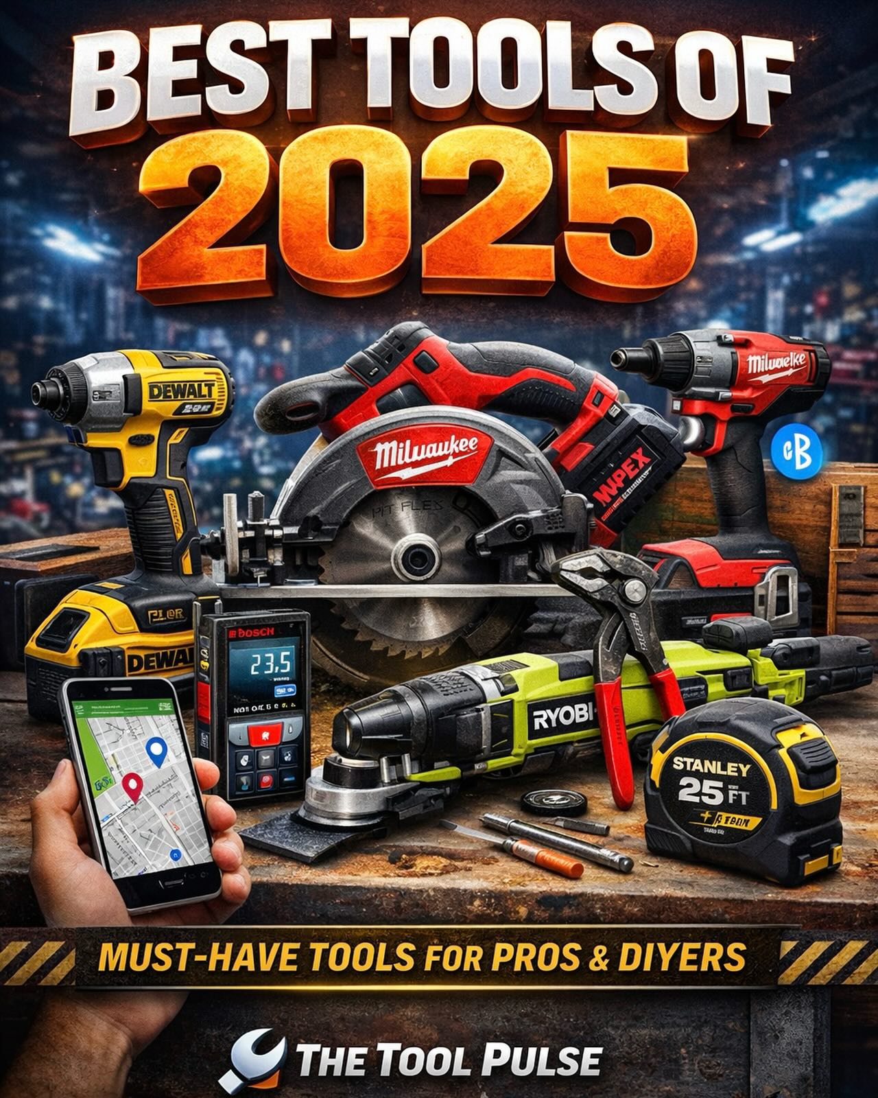 Best Tools of 2025 - Check out our new Blog #thetoolpulse #bestof2025 #newblogpost #dıy #2025viralpost