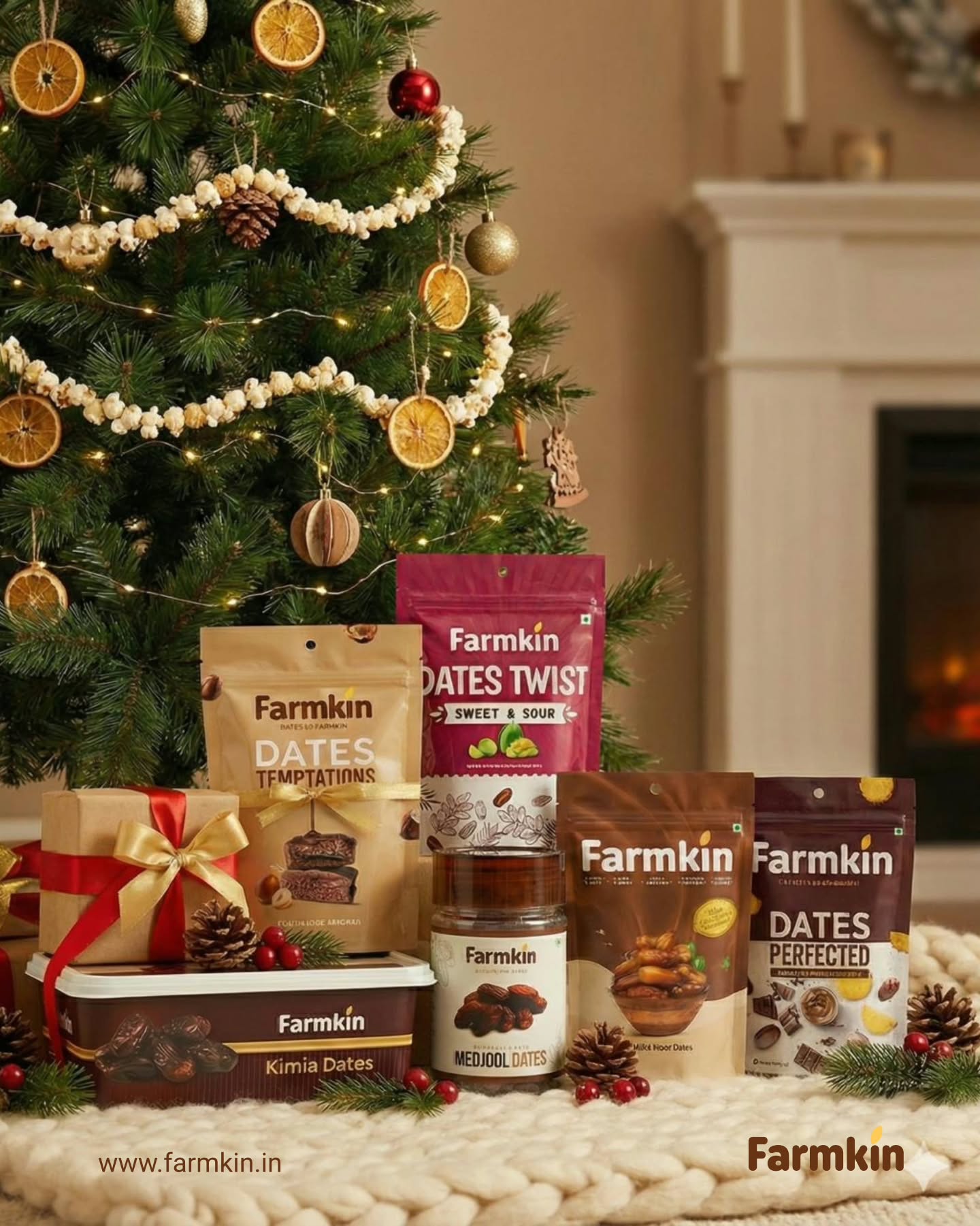 This season’s sweetest upgrade = Farmkin over sugar ✨
Comment “YES” if you agree.
#Farmkin #MerryChristmas #ChristmasVibes #HealthySnacking #DatesLove