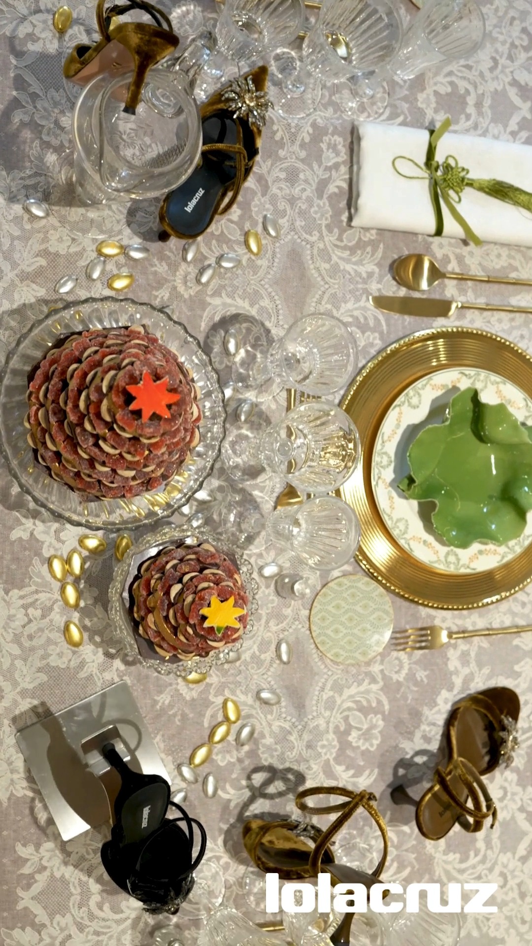 Goodbye 2025, hello 2026 ✨
Enjoy the final moments of the year, the festive table and all the beautiful memories.
Here’s to a wonderful New Year, stepped into in style.
@lolacruzshoes