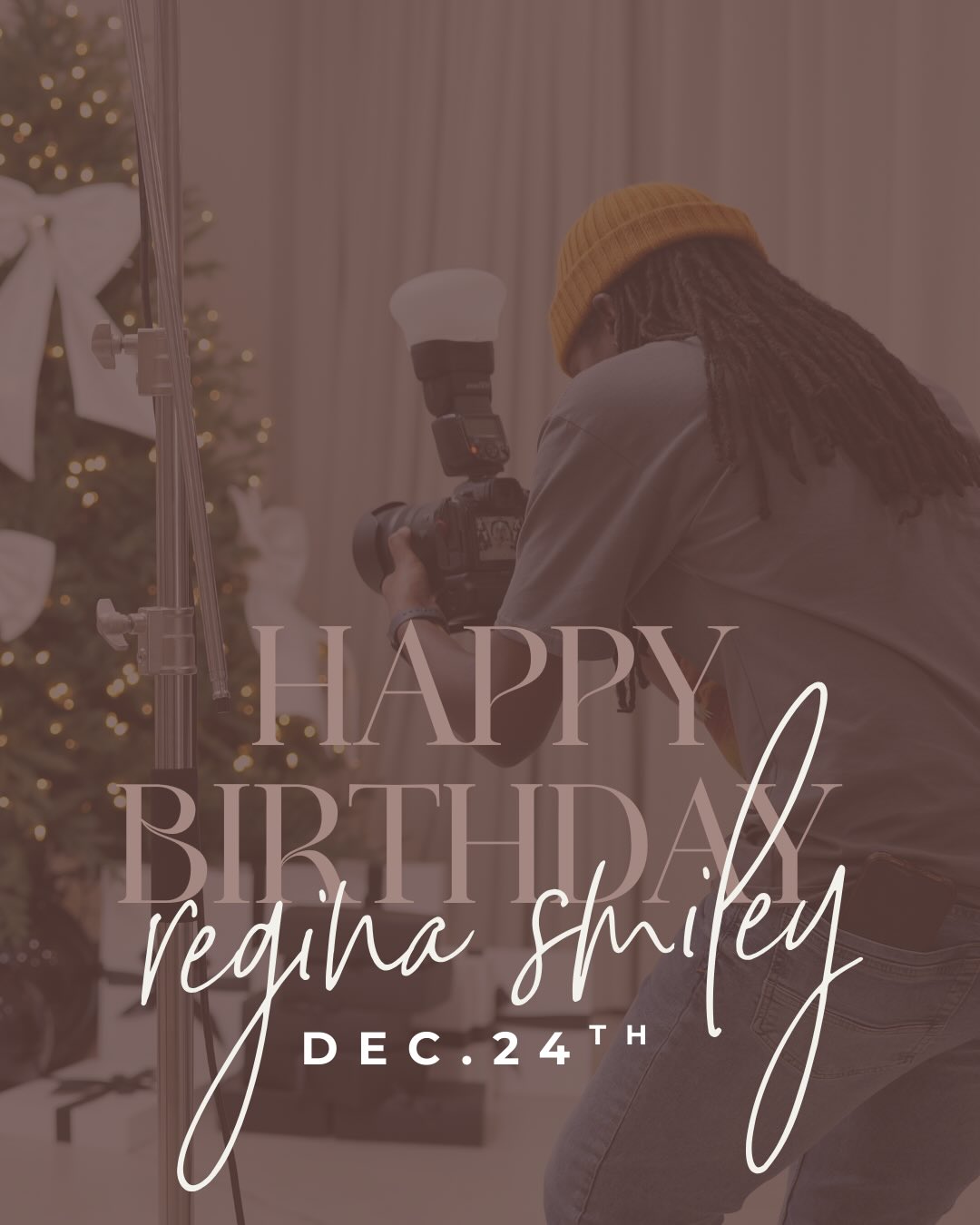 Still celebrating our Capricorn Noche Buena queen ♑✨
Holiday break has been fun but it’s only right to keep the celebration going and pause to give her overdue flowers.
Happy birthday to our co-founder, creative visionary, and the heart behind Lipstick Royalty Images Regina Smiley @smileyface32 🤍
The one who is always present.
The one behind the lens making sure everyone else’s moments are captured, remembered, and honored.
The calm in the chaos. The steady hand. The creative eye.
Thank you for showing up for this team, for our clients, and for every story you help preserve. We are so grateful for you, your leadership, your care, and your gift.
Here’s to you always celebrated, always appreciated. 🥂
#HappyBelatedBirthday #LipstickRoyaltyImages #WomenInLeadership #CreativeVisionary