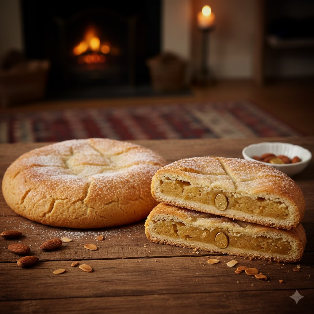 Cookie façon galette des rois
👉 Fourré frangipane 😍
🍪