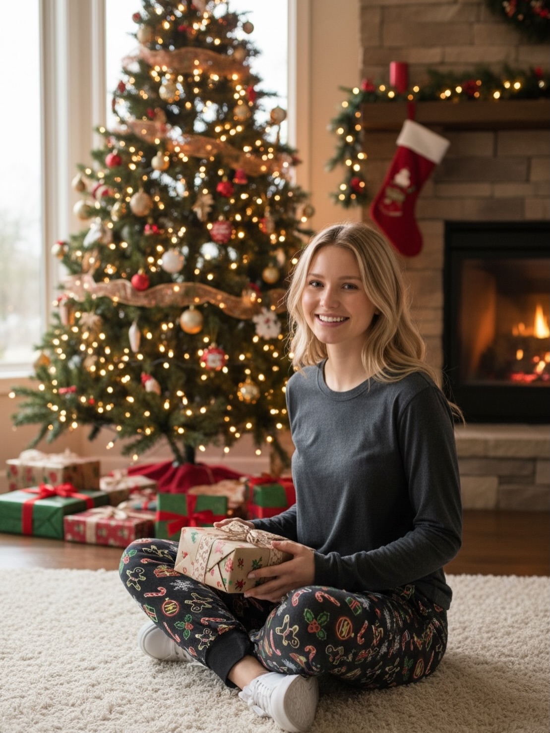 When your Christmas spirit is strong… but your need for comfort is stronger. 😎🎅
Say hello to the ultimate holiday pants:
✨ Soft jogging fabric for fireplace snuggles
🖤 Black base with neon Christmas prints — because you’re festive, but make it fashion
🎁 Handmade, cozy, and approved for:
— lazy brunches
— present unwrapping
— accidental naps on the couch
These joggers are bold, fun, and just the right kind of extra.
Wear them with a sweater, wear them with a tee, or wear them until New Year’s Eve (we won’t judge).
#ChristmasComfort #FestiveAndCozy #JoggingPantsButMakeItMerry #HandmadeForTheHolidays #NeonChristmas SlowMadeJoy SnuggleSeasonStyle