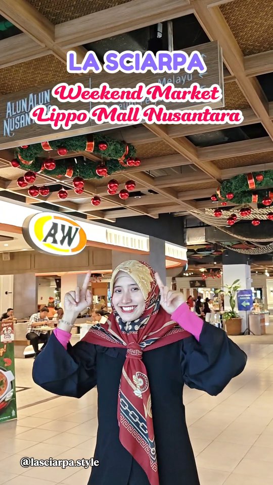 Ready to level up your look? ✨
Kunjungi booth La Sciarpa di Weekend Market Lippo Mall Nusantara! Temukan koleksi Hijab & Shall Premium dengan bahan ternyaman dan motif eksklusif yang siap menemani aktivitas harianmu.
📍 Lippo Mall Nusantara 🗓 29 Desember 2025 - 11 Januari 2026
Dapatkan promo menarik dan souvenir cantik hanya pembelian di booth kami. See you there, Ladies! 🤍
#LaSciarpa #HijabPremium #WeekendMarket #LippoMallNusantara #ModestFashion