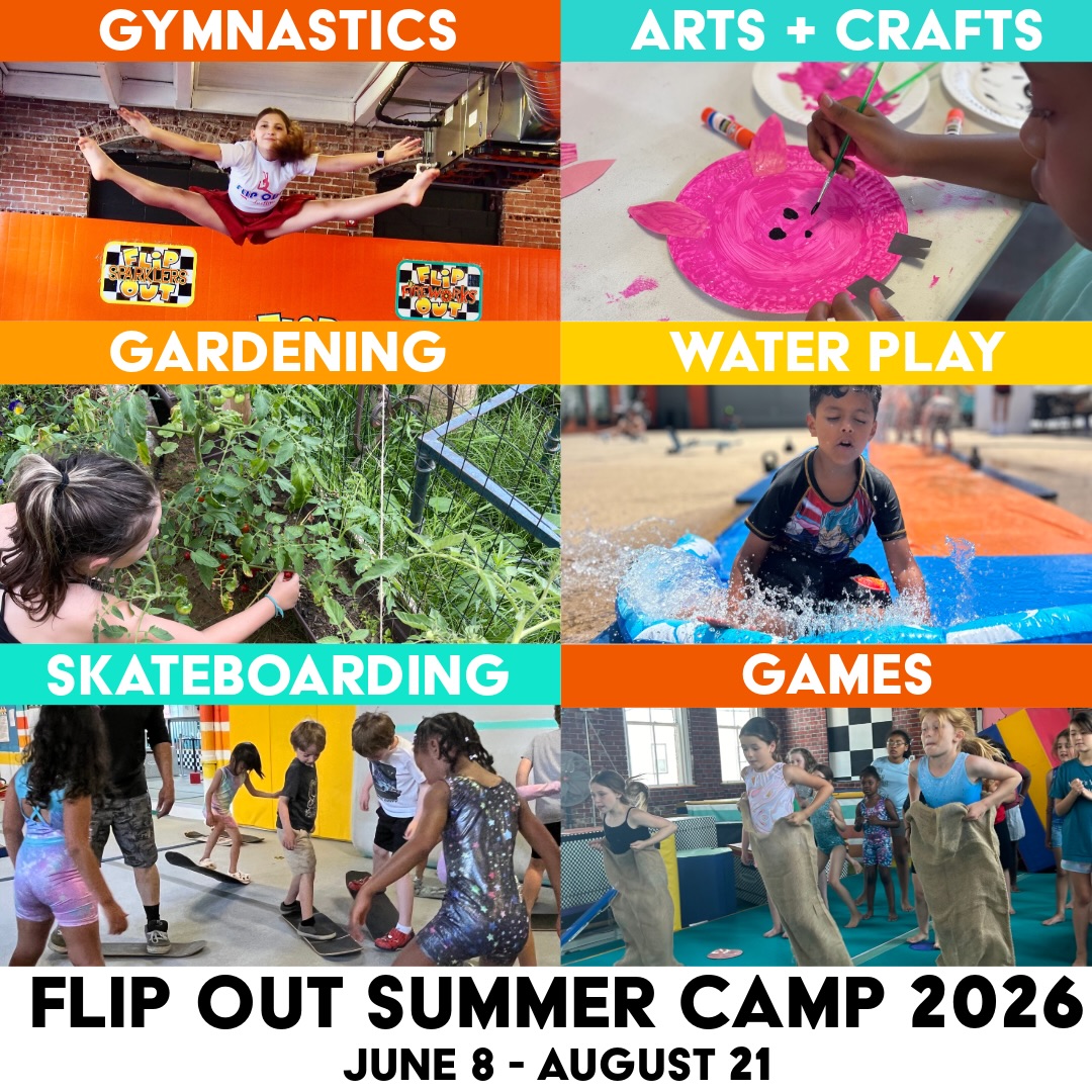 🚨 SUMMER CAMP REGISTRATION IS OPEN! 🚨
Flip into the ultimate summer at Flip Out Productions ☀️🤸♀️
Our camps are packed with gymnastics, creativity, outdoor fun, and nonstop smiles — perfect for all skill levels!
✨ From bars, beam & tumbling
🎨 To arts & crafts
🌱 Gardening & nutrition
💃 Dance & movement
💦 Water fun
🤝 Team-building games
🛹 AND wheel-less skateboarding!
🕘 9 AM – 3 PM
🕔 Aftercare available 3–5 PM
🎉 Early bird discount ends 4/1 — don’t wait!
🔗 Sign up now: flipoutproductions.com/summercamp
Spots fill fast — let’s make this a summer they’ll never forget! 💥
#FlipOutSummer #FlipOutCamp #SummerCampFun #KidsActivities #GymnasticsCamp ActiveKids SummerFun