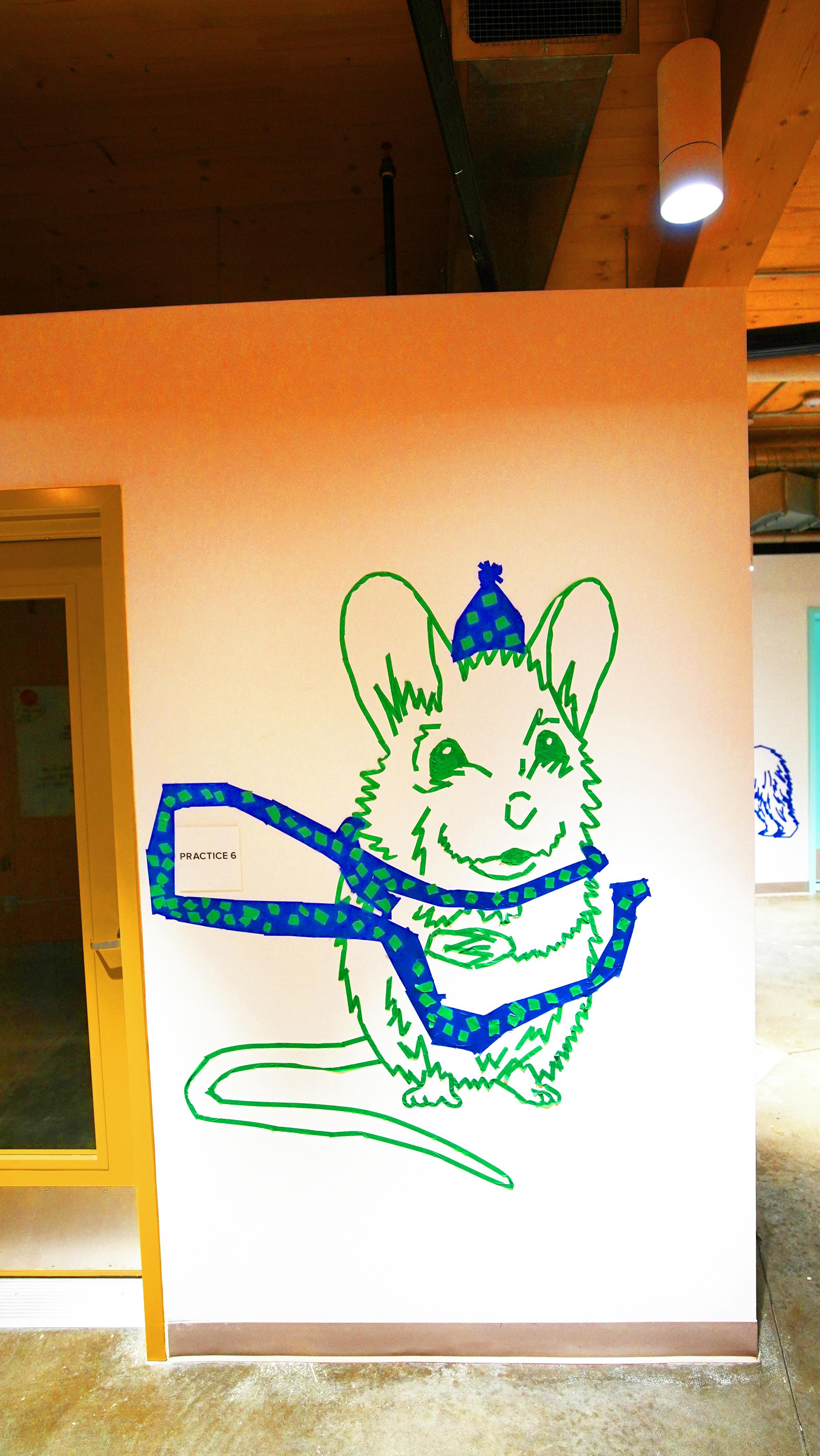 Our latest BOOM! Projector party was winter animal themed. Love the scarves, hats, and boots that some people added to their creative critters.
#tapeart #boomprojector #familyfun #brr