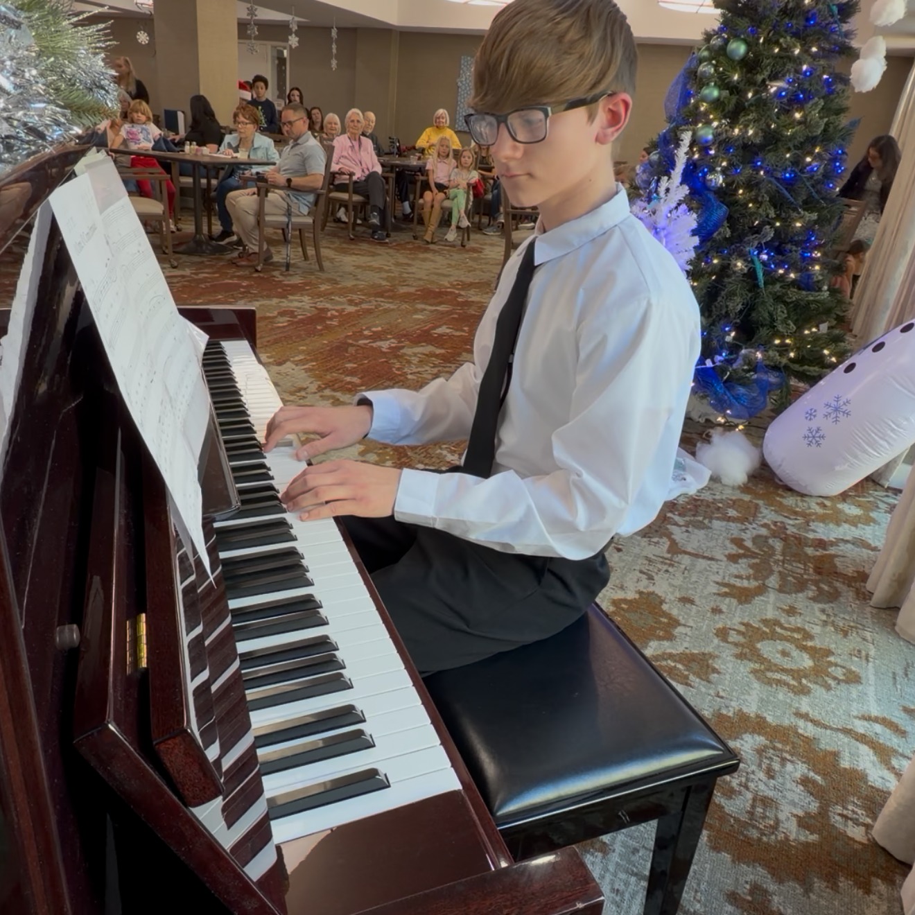 1/2
What a joyful and cheerful time we had at our Ugly Sweater Christmas Performance!
Our students didn’t just perform — they shared their hearts, their courage, and their holiday cheer, and they brought so many smiles to everyone in the room. We are beyond proud of each and every one of them.
We’re deeply grateful for our incredibly supportive families and community who make moments like this possible — and an extra-big, heartfelt thank-you to The Watermark Oro Valley for welcoming us with such warmth and generosity. You helped make this memory one we’ll treasure.