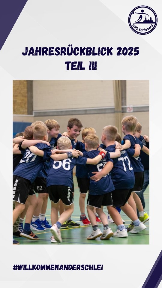 Recap 3/3 🥳🥳
Ein Jahr voller Emotionen, Erinnerungen und Leidenschaft. Wir blicken stolz zurück auf das Jahr 2025 und sagen Danke 💙🤍
Allen einen guten Rutsch ins neue Jahr - wir sehen uns in der Halle! 🤾♂️🤾♀️
#hsgschleswig
#willkommenanderschlei