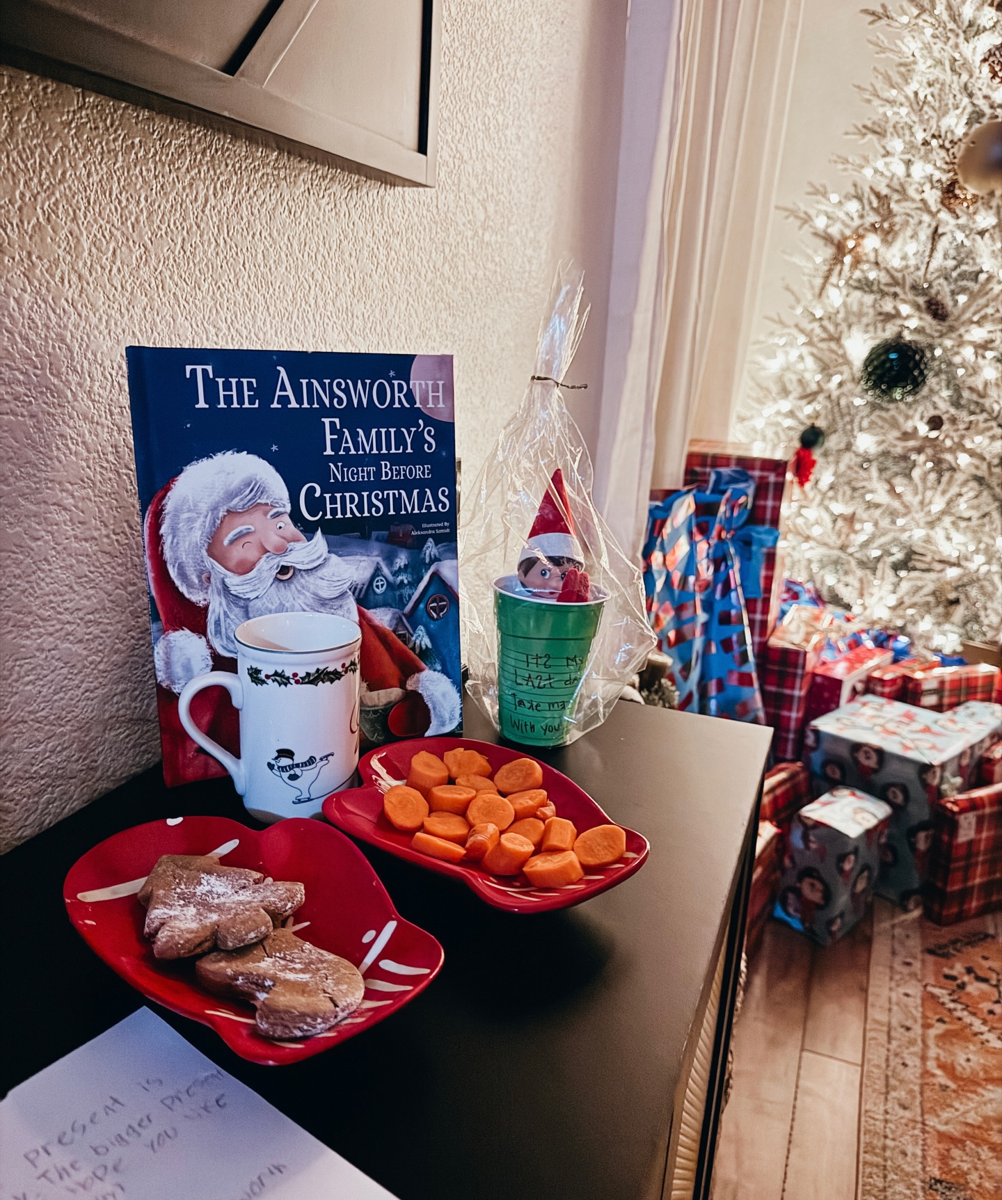 All the magic, right here ✨ Merry Christmas from The Ainsworth’s!🎄