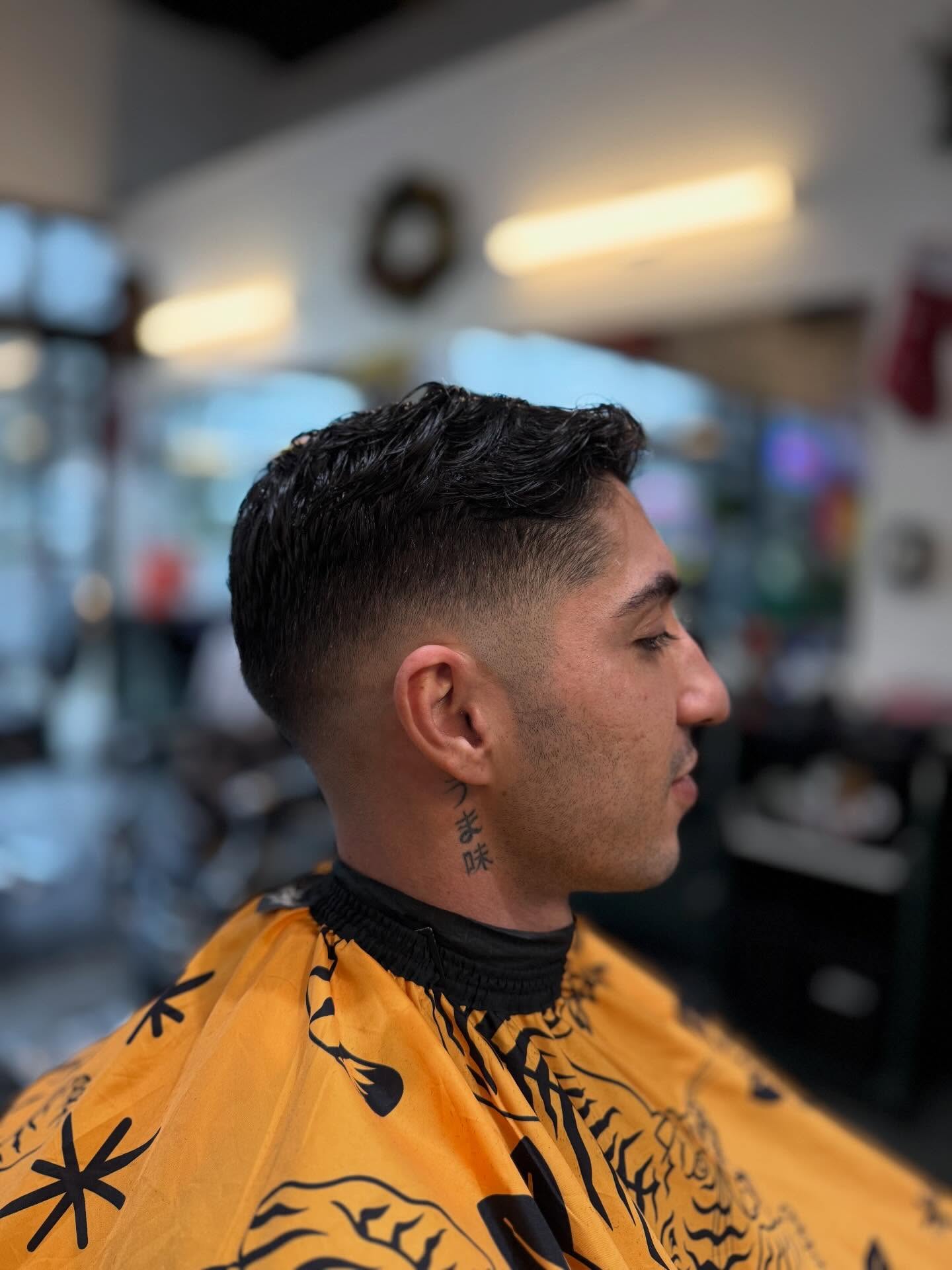 Fade by @cristina_cuts_hair