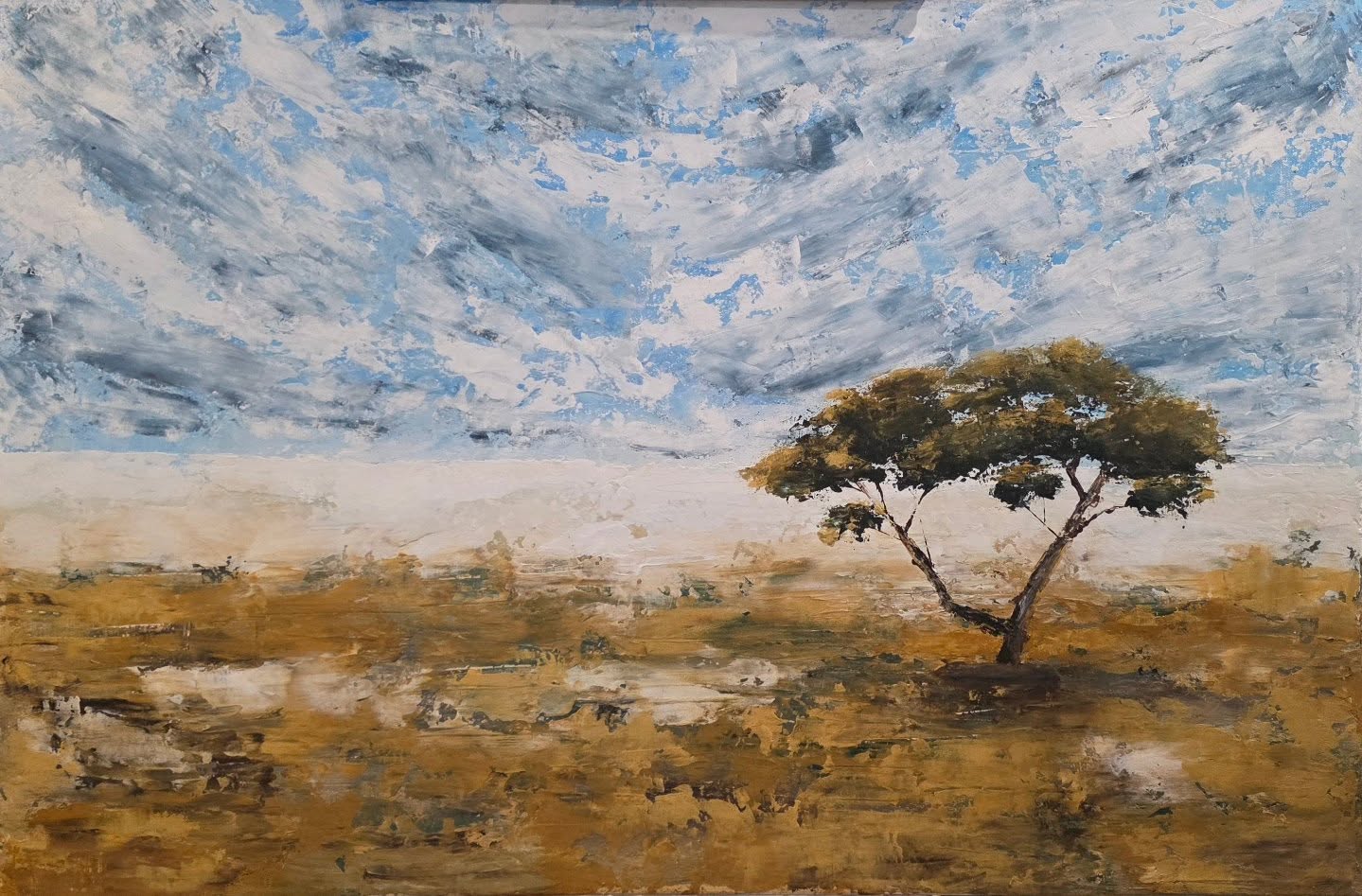 Etosha Panne. Een van my gunsteling plekke op hierdie aarde. #acrylic #finearts #abstractart