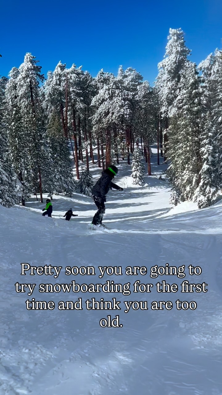Snowboarding changed something in me I didn’t know I was missing. 🏂❄️
I hadn’t felt this kind of alive since I was riding horses and honestly, I thought that part of me was gone for good.
If you’re scared to start something new because you think you’re “too old,” too behind, or not athletic enough… this is your sign!
Learning to snowboard as an adult has been hard, humbling, and SO worth it.
It’s incredible for my ADHD! Just me, the snow, and total focus.
No noise. No overthinking. Just movement, balance, and being completely present and in tune with myself.
What’s something you’ve been wanting to try but keep putting off?
Because I think you should try the thing that scares you a little. No matter how big or small. The best things have come to me when “I did it scared” and yeah it’s still terrifying 😂
#snowboarding #adhd #outdoortherapy