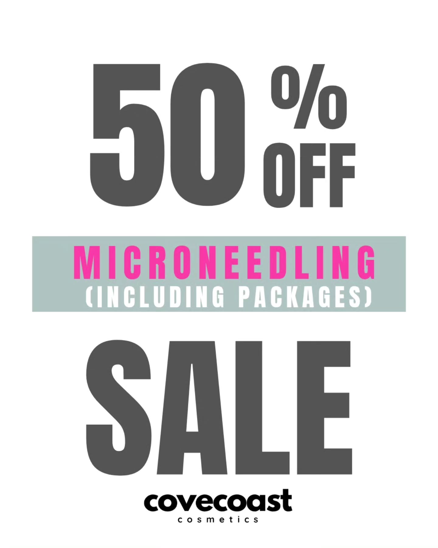5️⃣0️⃣% OFF microneedling
🎁JANUARY SALE🎁
(including microneedling packages)
Our biggest EVER SALE!
✨️Get booking ✨️ for glowing skin in 2026 ✨️
T&C: This offer applies to new bookings only. Book by 3️⃣1️⃣ January 2026. Full payments are due upfront. Exclusive to IG only. If you don’t already, give us a follow, then DM to book a free consultation to get this incredible January sale. No other discount can be applied to this offer i.e. gift vouchers.
#microneedlingpoole #poolemicroneedling #covecoastcosmetics #januarysale
