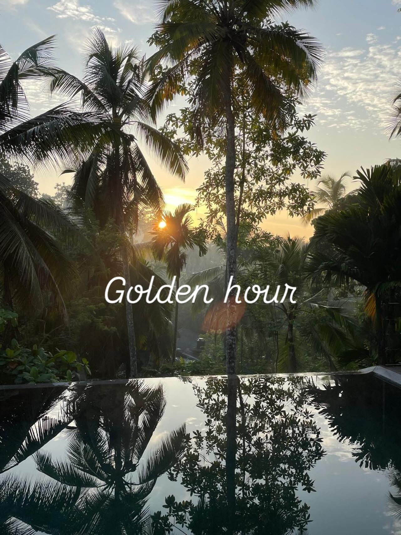 Magic light at the poolside
#infinitypool #hotelsrilanka #nature #travel