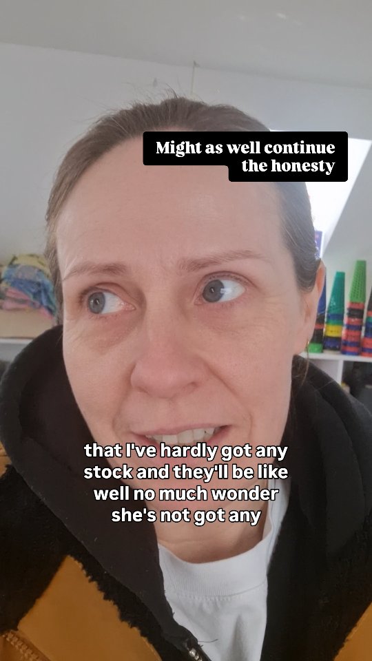 And so it continues, the self-doubt, the second-guessing, the horror that people might think I'm not such a good business woman after all, I think it's a therapist I need not a business 🙈
Anyway, maybe this is oversharing but I might as well continue from yesterday!
#overshare #secondguessing #smallbusinessowner