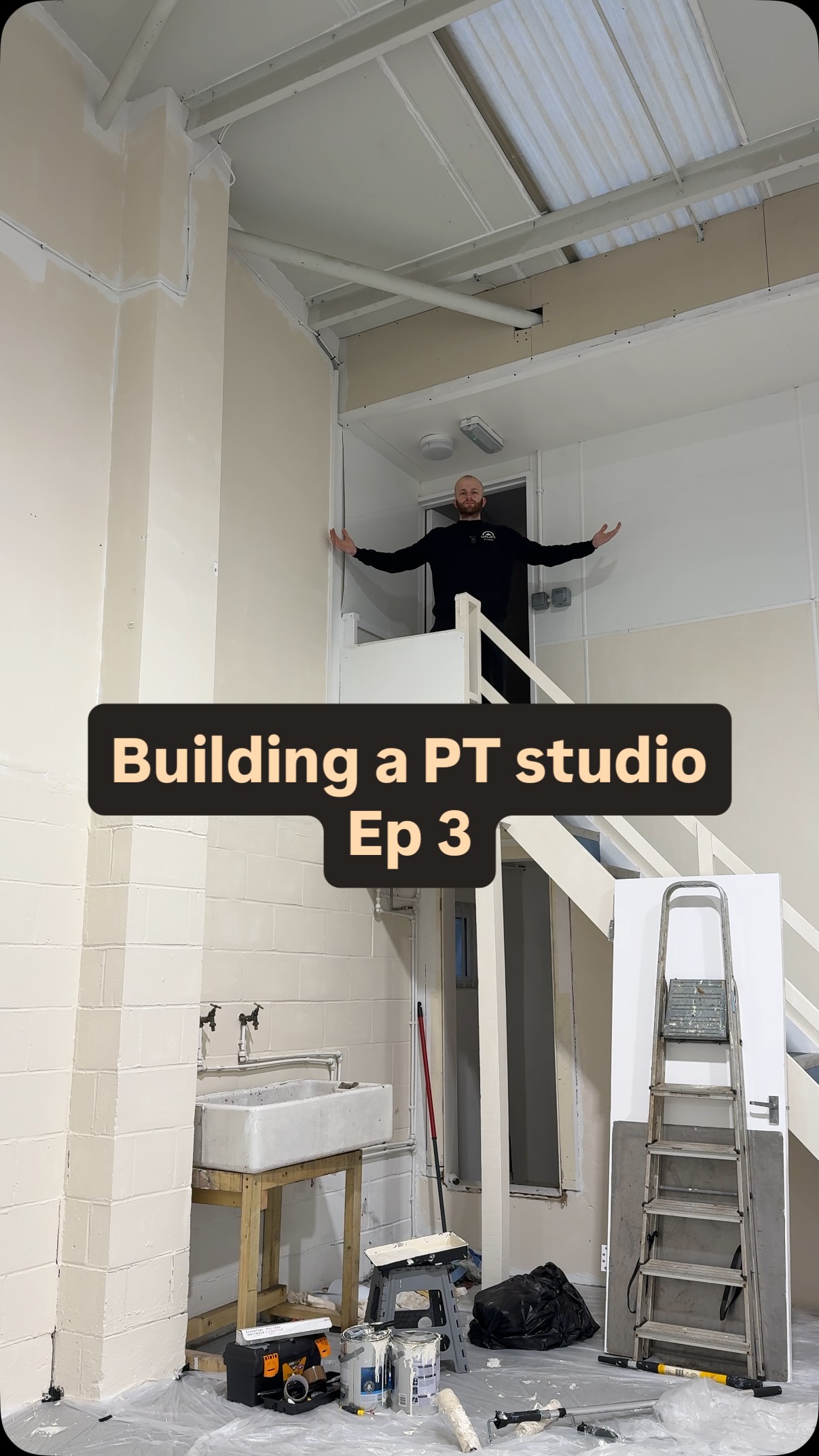 Episode 3, we’re getting there!
Plumber’s been in, shower going in, toilet moved, the unglamorous but essential stuff that turns four walls into a proper studio.
On top of that, the PT uniform has landed, another piece of the vision becoming real. Still a long way to go, but this is progress stacking up.
#upliftstudio #studiobuild #staplehurst