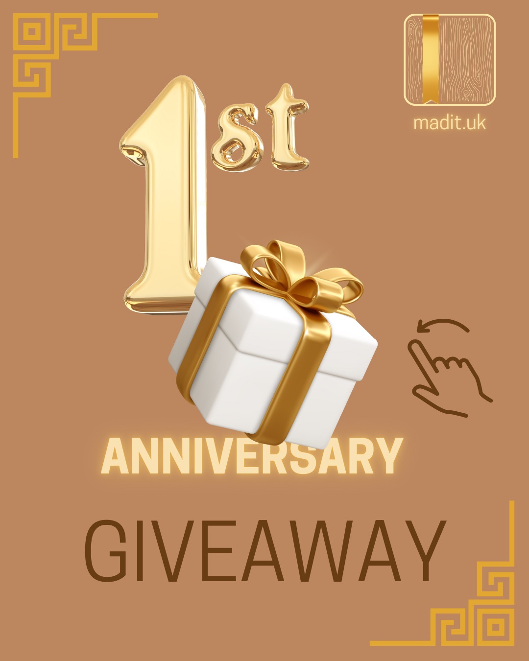 A year of making, learning, and sharing.
Thank you for being part of this journey.
To mark our first anniversary, we're giving away our best selling product as a token of thanks. #madit #anniversary #firstanniversary❤️ #giveaway #handmade #madeinuk🇬🇧