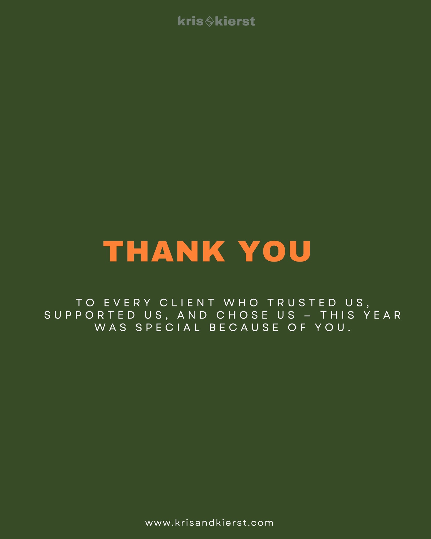 As we wrap up 2025, our hearts are so full.
Thank you to every single client who walked through our doors, trusted us with your hair, your time, and your energy, and allowed us to be part of your journey this year.
Thank you for choosing us again and again.
For the loyalty, the referrals, the conversations in the chair, the laughs, the vulnerability, and the moments that go far beyond hair. You’ve supported our craft, our growth, and our dream in ways we don’t take lightly.
2025 reminded us why we do what we do — because of you.
Whether you’ve been with us from the beginning or found us along the way, your support has meant everything.
We are endlessly grateful and so excited for what’s ahead.
Here’s to more beautiful moments, more transformations, and more memories together.
Love,
Kris & Kierst 💚
#thankful #2025wrapped #businessowners