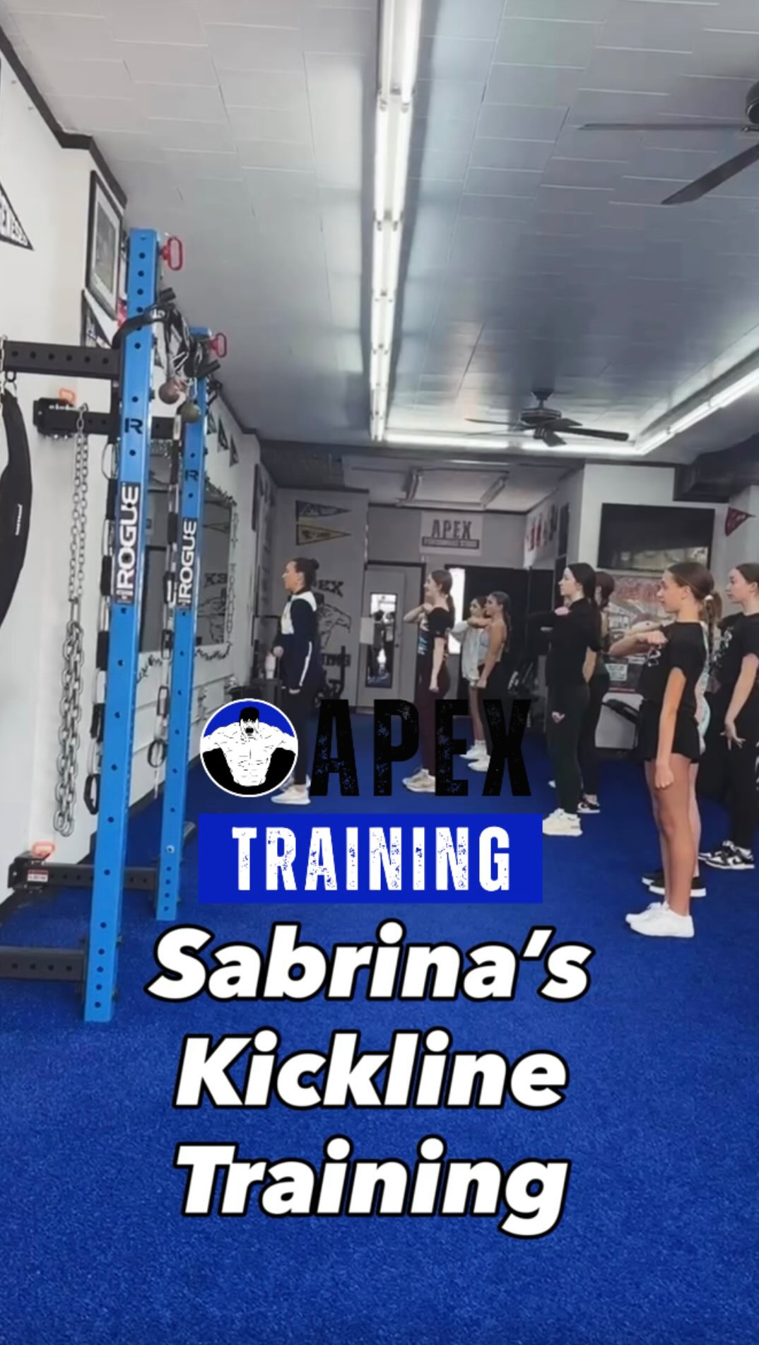 Day 1 of @sabrinarehn.dance kickline clinic. Sign up for the next classes with the link in bio