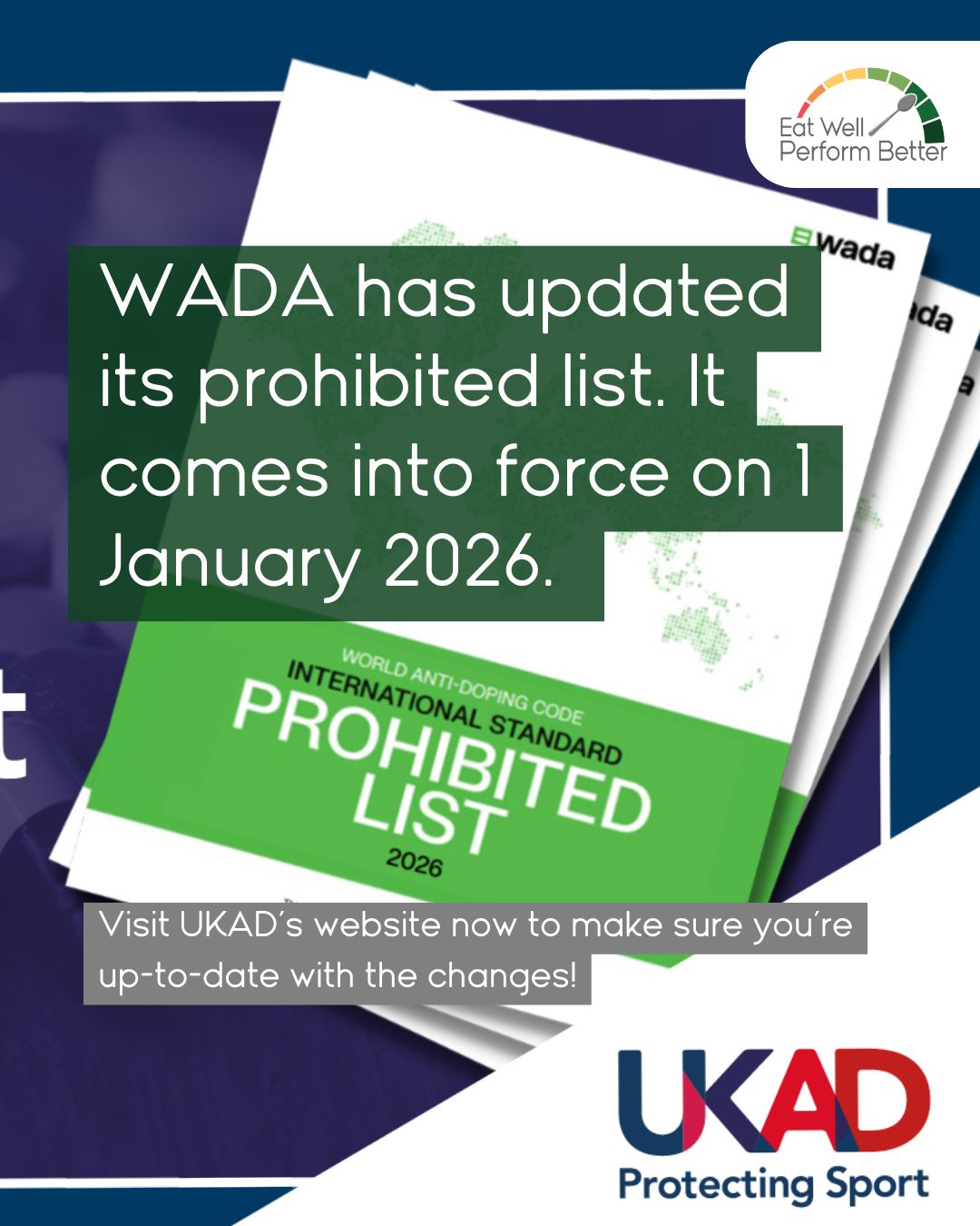 🚨Clean sport check-in for 2026🚨
If you compete under anti-doping rules, now is the time to check the WADA Prohibited List for 2026 - before it comes into force on 1 January 2026.
Substances and methods do change, and what was allowed this season may not be next year. This is especially important if you:
• Use supplements
• Take prescribed medication
• Compete in age-group or amateur events under WADA rules
⚠️ Remember: strict liability applies - athletes are responsible for everything they ingest, intentional or not.
As a sports nutritionist, I always encourage athletes to:
✔️ Review the updated list annually
✔️ Be cautious with supplements
✔️ Check medications in advance, not on race week
Clean sport protects your performance, your results, and your reputation.
📌 Need help navigating supplements or race-day nutrition safely? DM or contact me via the link in the bio.
#CleanSport #WADA #AntiDoping #SportsNutritionist #EnduranceAthlete #TriathlonNutrition #MarathonTraining #Ultrarunning #RunClean #FuelSmart #PerformanceNutrition #EatWellPerformBetter