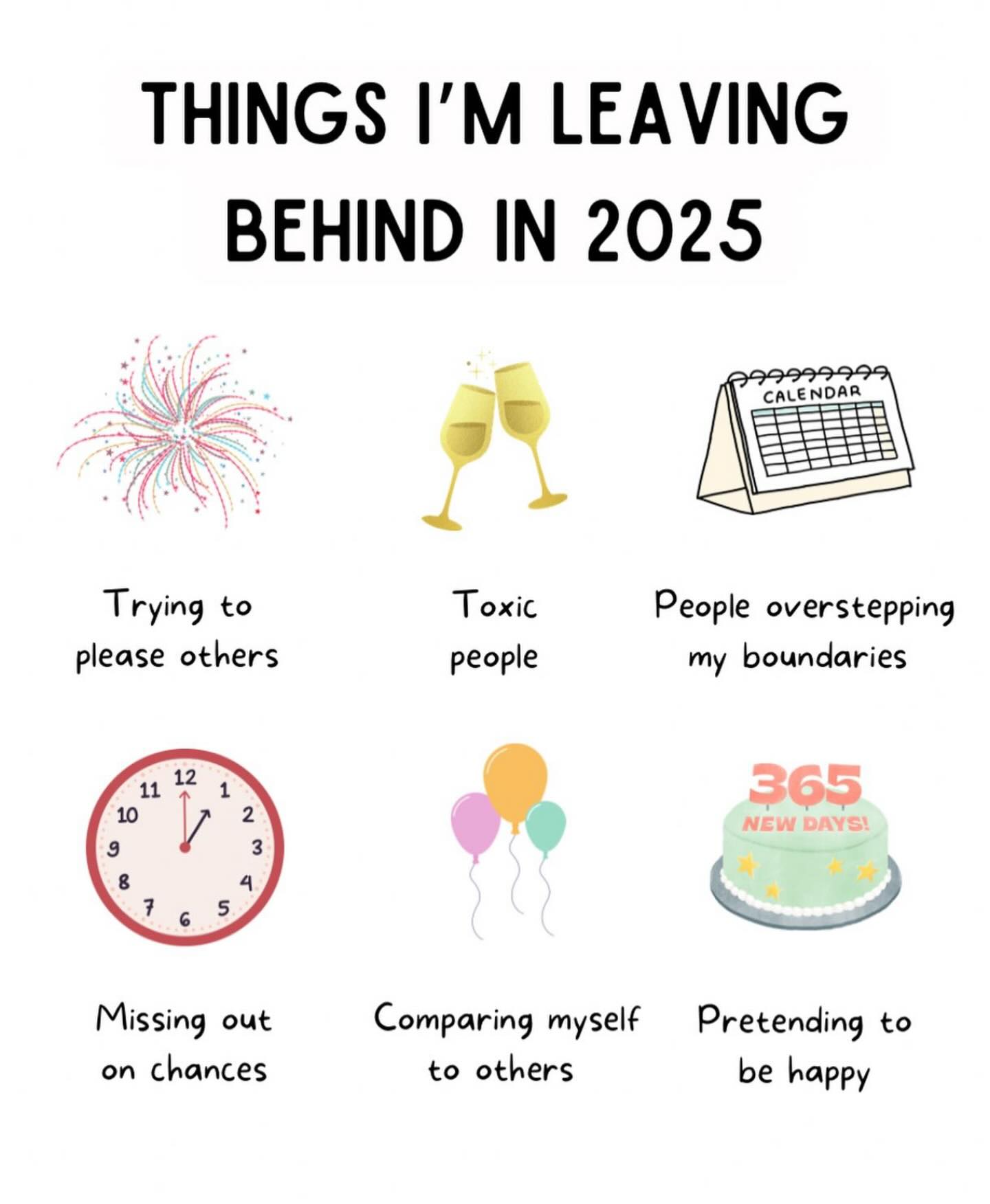 2026 is already feeling amazing! Thanks for the motivation @fightthroughmentalhealth! ✨🥂
What are you leaving behind in 2025? Share below! 👇🏻
.
.
.
.
.
.
.
#mentalhealthmatters #happynewyear #protectyourpeace