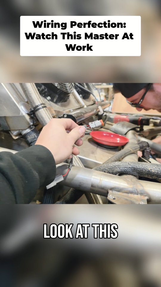 @seanc.mbt at work getting the new harness into the truck!
#wiring #harness #electrical #proper #fyp