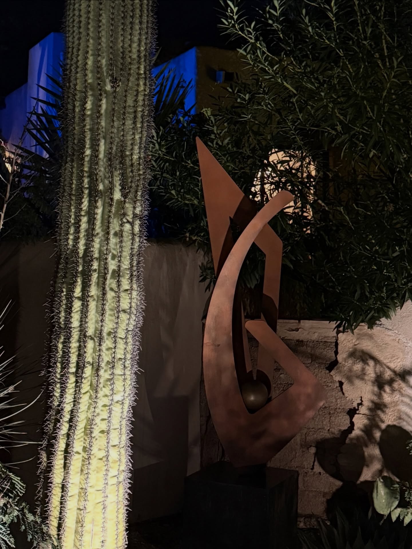 Ya know when you are out and about on NYE & a friend says is that your sculpture?…