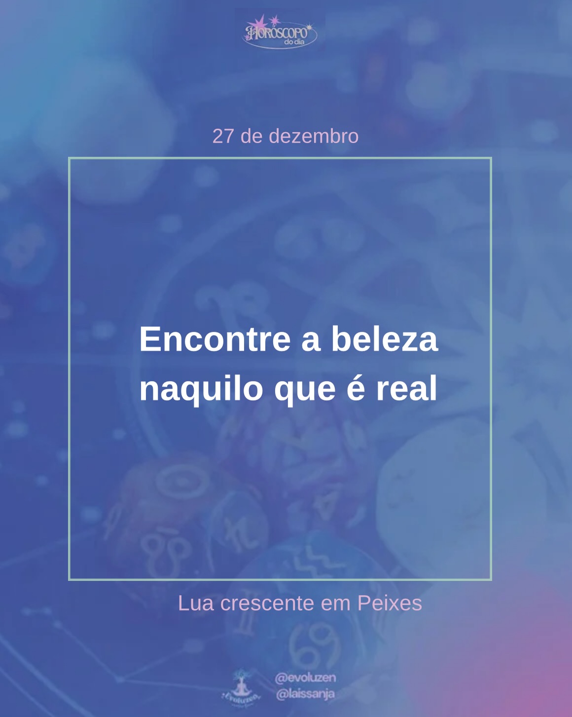 27 de dezembro 💫🌟