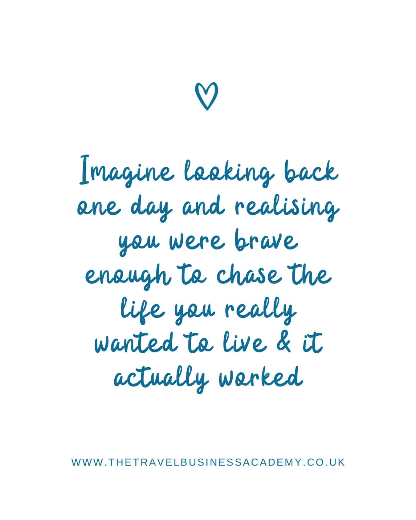 Imagine that looking back and knowing you didn’t ignore the nudge.
You listened.
You didn’t play it safe.
You tried.
Not because it was guaranteed, but because the life you wanted felt worth being brave for.
If this quote is stirring something in you, trust that.
Our inbox is always open 💙