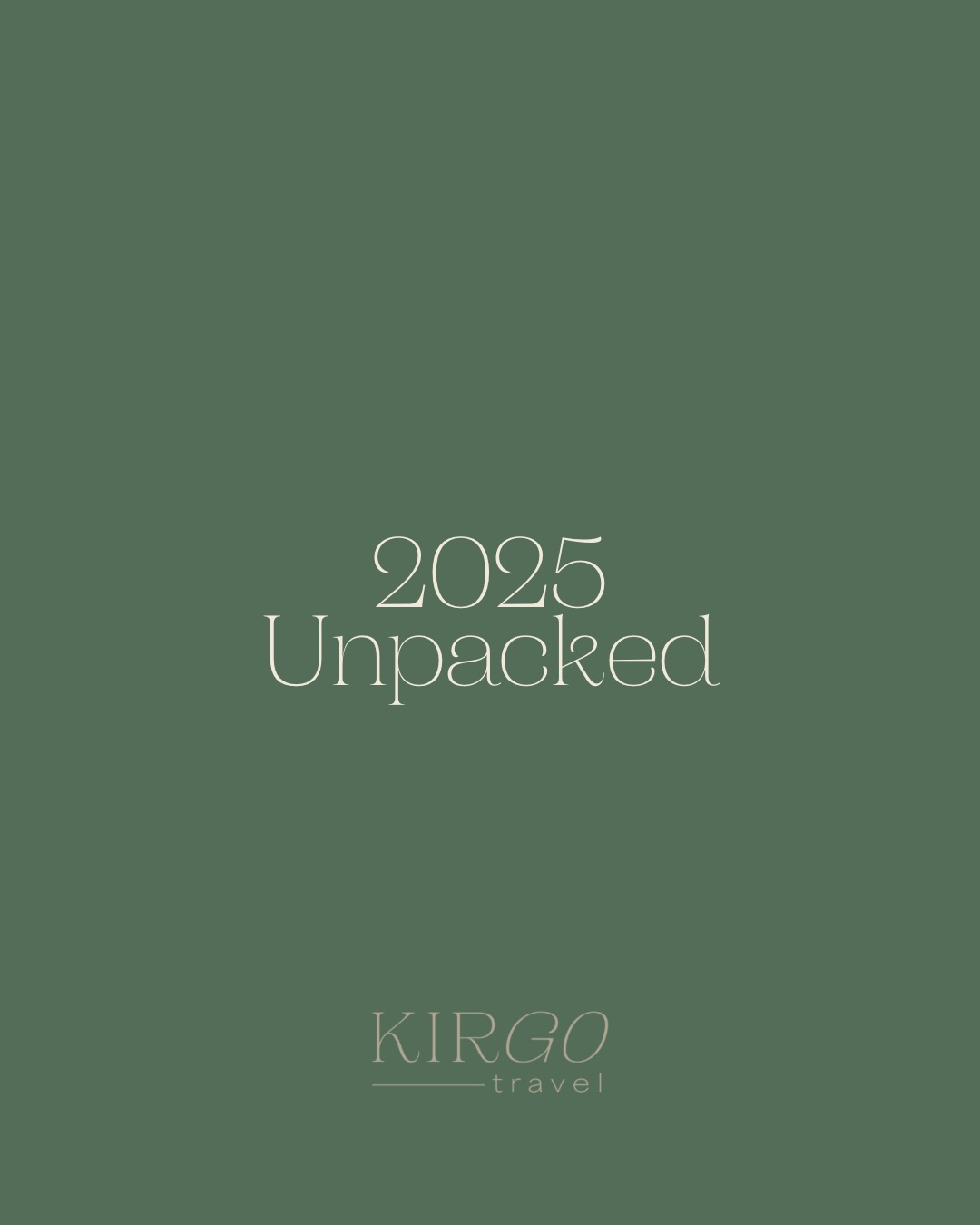 I’m so proud of the work I’ve done this year and appreciate all my clients who have trusted me with their travels this year!
I’ve loved planning and hearing feedback from your trips, learning about new properties, and ensuring your trip have special little touches.
As many of you know, I still work my 9-5pm job and take care of a little one, but this work brings me such JOY! All the late nights and weekends work are worth it!
Here’s to more growth in 2026!