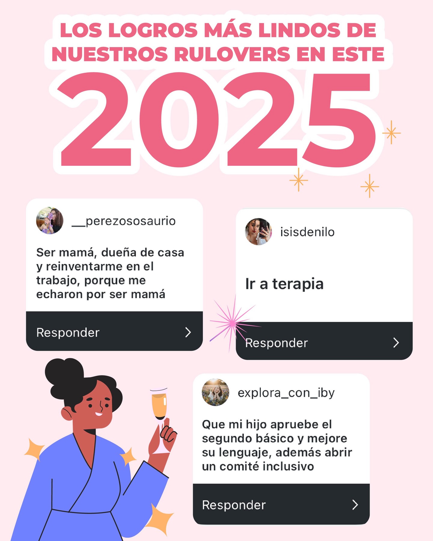 Les preguntamos a nuestros Rulovers cuál fue su logro más lindo en este 2025 y estás fueron sus respuestas, nos parecieron tan hermosas que quisimos compartirlas.A veces creemos que los mayores logros se centran en el dinero, pero no es así, hay logros que sencillamente no tienen precio.Cuéntanos cuál fue tu logro más lindo?PD: todas las respuestas fueron autorizadas a publicarse#RulosChile #RulosShop #Afro #WavyHair #CurlyHair