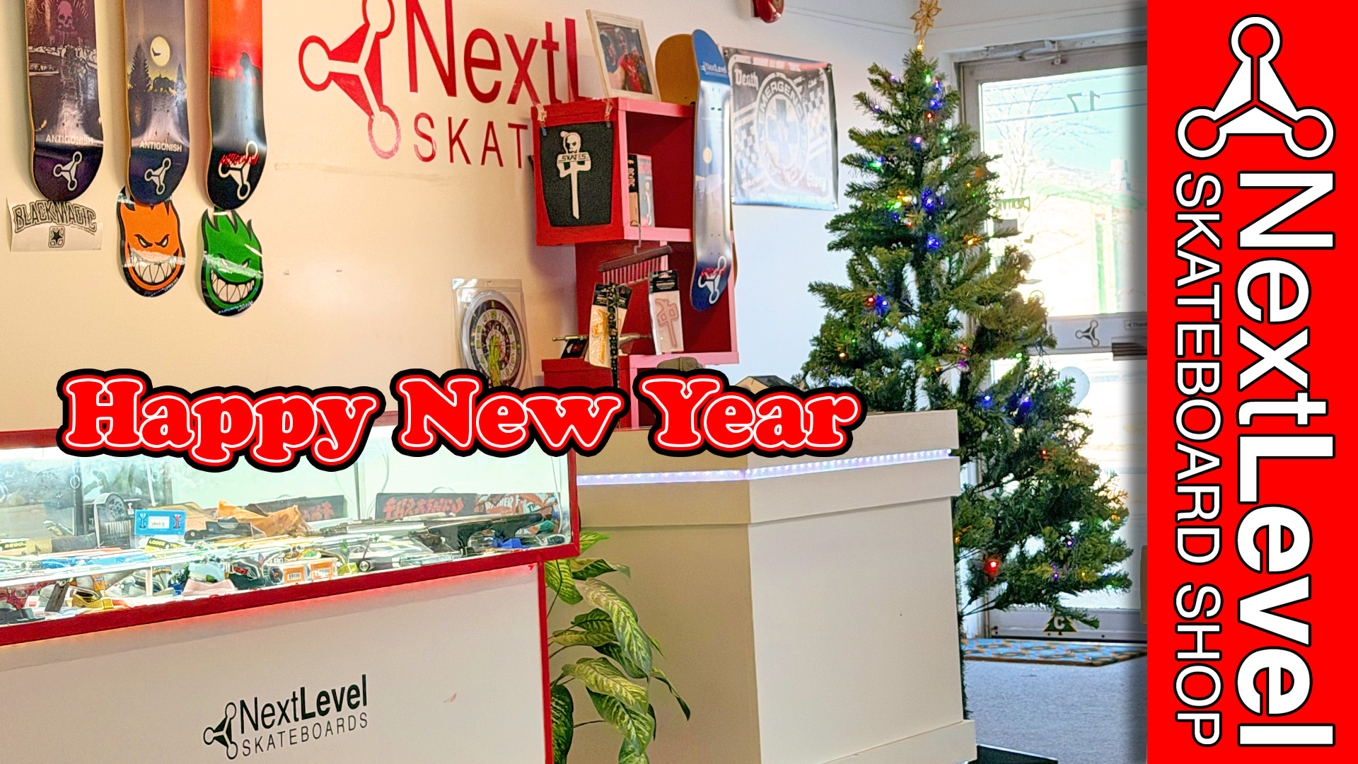 🎉✨ Happy New Year from Next Level! ✨🎉
As we roll into 2026, we want to say a huge THANK YOU to everyone who supported us this past year. 🙏
2025 was packed with highlights — skate lessons and sessions at the shop, another amazing year at the Antigonish Skatepark, a GO SKATE DAY packed with adventure, inspiring university classes, community events, and an unforgettable pro demo at the Antigonish Skatepark with Canadian Olympian Micky Papa and Mike Piwowar. 🛹🔥 Watching that level of skateboarding live in our community was truly special.
None of it happens without this community.
Looking ahead to 2026, we’re excited for more skating, more creativity, more opportunities, and more ways to give back and grow together. New goals, new projects, and the same passion for skateboarding and community. 🚀
Wishing everyone health, happiness, and plenty of time to do what you love in the year ahead.
Let’s make 2026 the best one yet. ❤️🛹
@nextlevel_skateboards
@antigonishskatepark
@stfxuniversity