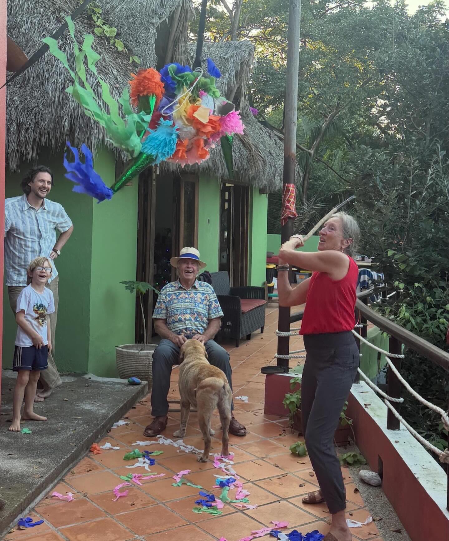 Happy Holidays from our jungle family! Cheers to the final days of 2025 ❤️. #ecolodgemexico #sanpanchonayarit #junglelife #glampingmexico #familyadventure