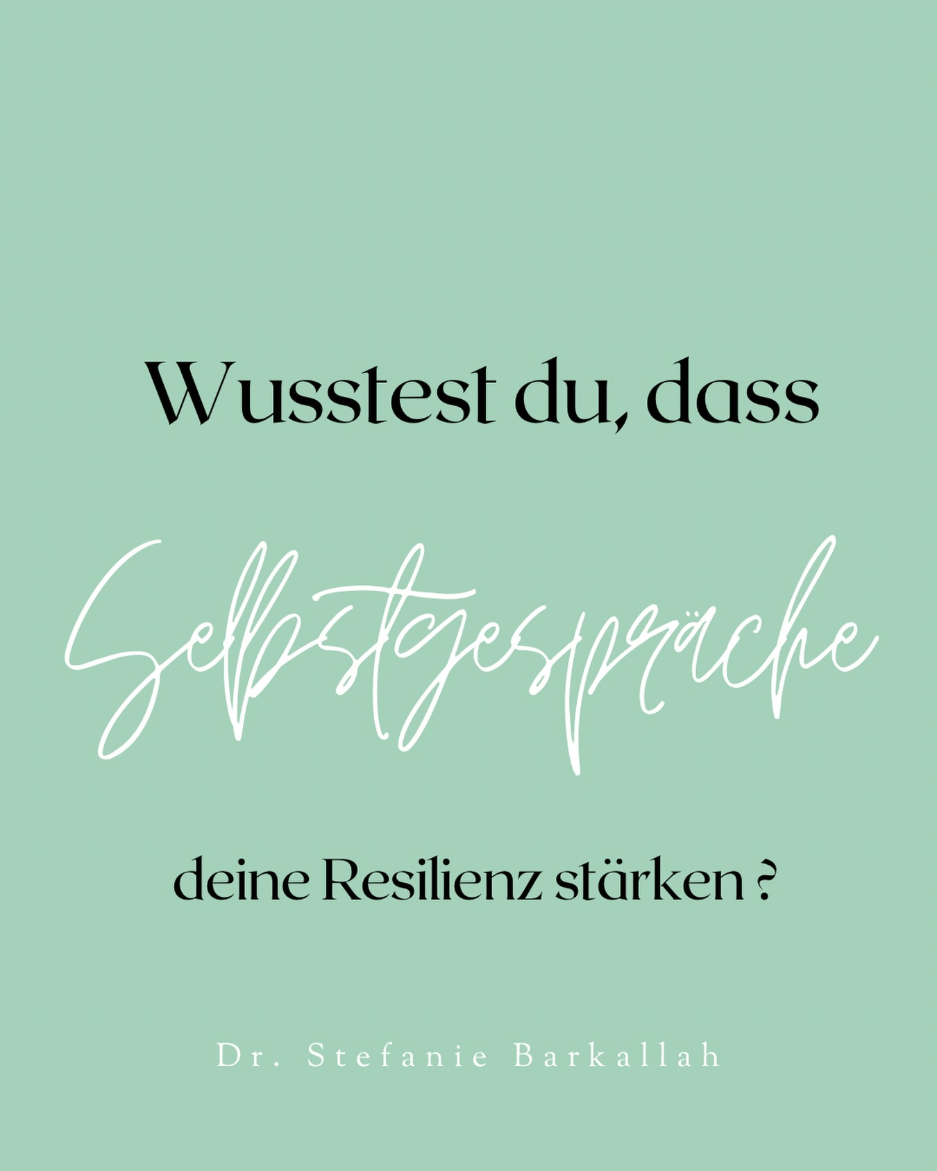 Viele Menschen glauben, Selbstgespräche seien etwas Merkwürdiges.
Die Forschung zeigt etwas anderes.
Was du innerlich zu dir sagst,
hat direkten Einfluss auf dein Stressniveau,
deine Emotionsregulation
und deine Resilienz.
Ein mitfühlender innerer Dialog
aktiviert beruhigende Prozesse im Nervensystem.
Nicht, weil du dir etwas einredest, sondern weil dein Gehirn auf Sicherheit reagiert.
Gerade nach intensiven Tagen
dürfen deine Worte weicher werden.
Vielleicht nicht:
„Ich muss das schaffen.“
Sondern:
„Ich darf langsam sein.“
Das ist kein Nachgeben.
Das ist Selbstregulation.
Alles Liebe
Steffi 💛
Quellen
• Neff, K. (2011). Self-Compassion
• Brinthaupt et al. (2009). Self-talk and self
regulation
• Porges, S. (2011). Polyvagal Theory
#selbstgespräche #resilienz #achtsamkeit #nervensystem #stressregulation