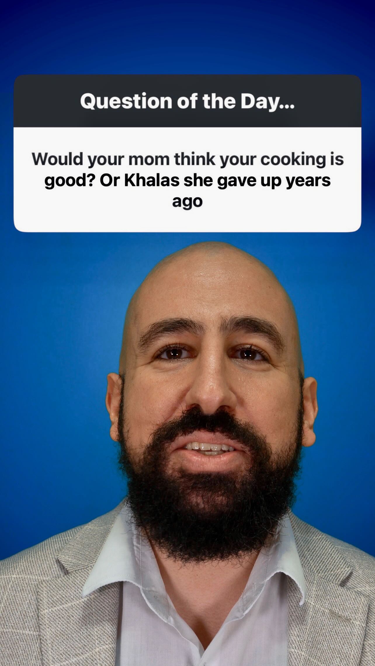 What Mama Thinks of My Cooking?
Okay, khalas! Follow for more questions like this — or I will yell at you!
#questionoftheday #theegyptiancook