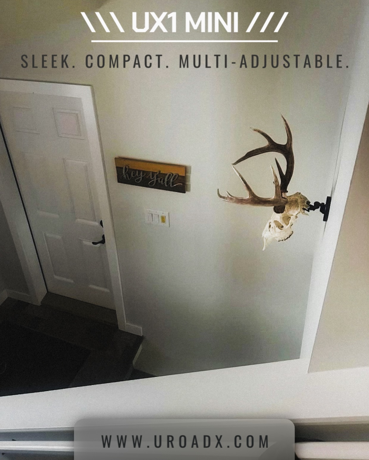 Our UX1 Mini is the little brother to our UX1 with our patent pending telescopic arm. It’s been a big hit this year! We have tons of guys and gals purchasing both systems to create an ultra cool depth effect across multiple platforms. Check it out in the link in our Bio.
.
.
.
#uroadx #euromount #europeanmount #deerhunting #taxidermy
📸| @nofsgvn13