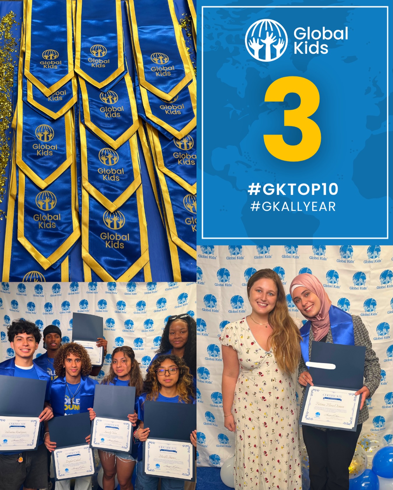 The Senior Extravaganza in June was a powerful reflection of our College & Career Readiness pillar in action. Bringing together seniors from across NYC, we honored their commitment to planning for their futures; from college pathways to career goals. As students were recognized with stoles, pennants, and awards, we celebrated not only where they’re headed, but the growth, resilience, and leadership that carried them there. The Class of 2025 will always be part of the Global Kids community, and we remain part of their journey wherever their paths may lead.
#youth #celebrate #GKAlIDay #empowerment #future #leaders #youthvoices #nycnonprofit #leadership