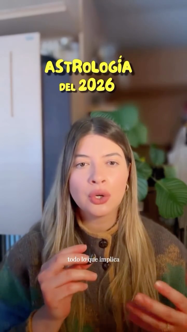 2026 es un año donde el mundo abre puertas, tú arrancas nuevos caminos y tu creatividad vuelve a respirar. Es un año de movimiento, color y decisiones. Un año donde tú recuperas iniciativa, claridad y presencia.
#astrology #astrologia #2026