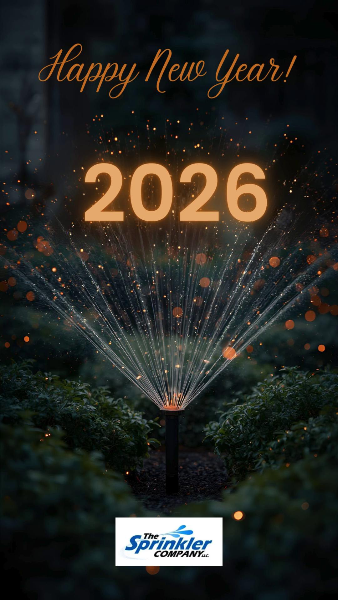 🎉 Happy New Year from The Sprinkler Company! 🌱💦
As we ring in 2026, we want to thank all our customers for trusting us to keep your lawns and gardens thriving. Here’s to another year of lush landscapes, efficient irrigation, and sparkling clean lawns! 🏡✨
#HappyNewYear2026 #TheSprinklerCompany