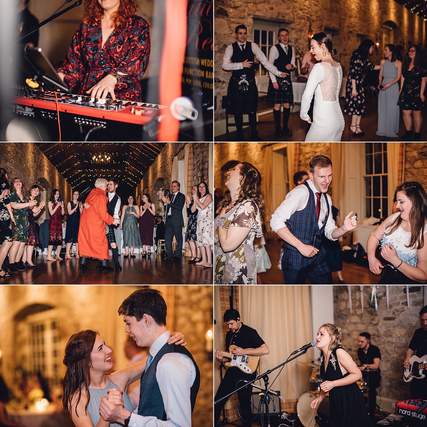 “Little Red absolutely made our night! Not only were they lovely people but they produced a great sound with some serious guitar skills! And their set list was like a dream for us...they even did incredible mash-ups and had everyone dancing ALL night creating some special moments with friends and family!" Such a fun night at @kirknewton_house_stables beautifully captured by @miss_whittingtons_photography_