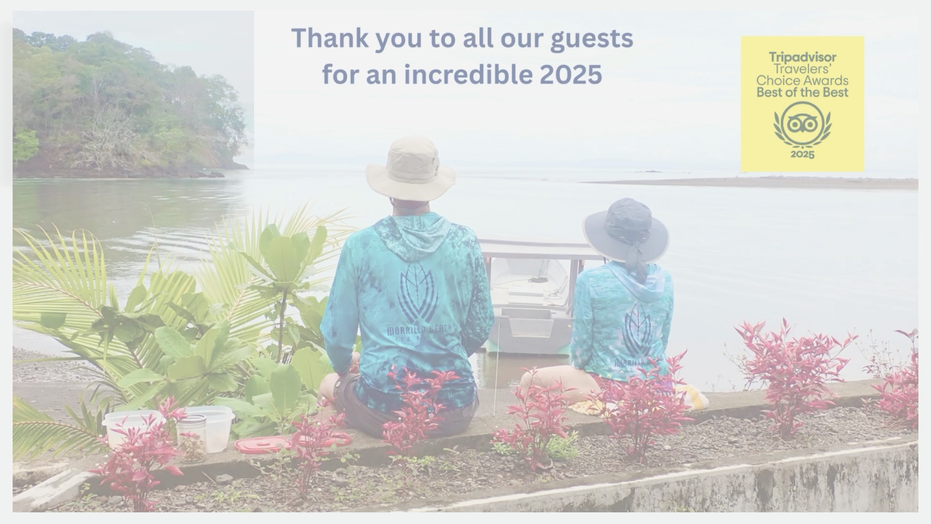A year in moments at Morrillo Beach Eco Resort 🌴
This slideshow captures the heart of 2025 through the faces and stories of our guests—sunrise surf sessions, sandy feet and salty smiles, family adventures, howler monkey mornings, golden-hour swims, and nights lit by stars and laughter.
It also celebrates meaningful milestones for our community: the opening of Melikki’s Primate Rescue Center, and the honor of being named TripAdvisor Best of the Best for our resort, alongside Travelers’ Choice recognition for our restaurant.
From first waves to lasting friendships, conservation wins to shared meals, each photo reflects the joy of slowing down, connecting with nature, and celebrating what we’ve built together. Thank you to everyone who made 2025 unforgettable—we can’t wait to create more memories together.
We hope to see you in 2026.
With love from Panama,
Cari & Ryan Mackey
Owners & Hosts
https://www.morrillobeachresort.com/allinclusivepackages
#Morrillo #AdventureTraveler #AdventurePanama
#SustainableTravels #SurfingLife #FamilyTravelAdventures #FamilyTravelMoments
#FamilyTravelIdeas #FamilyTravelAdventure #FamilyTravelTime
#AdventureFamilyTravel #AdventureTravelFamily
#AdventureTravelers #AdventureTraveller #AdventureTraveling
#FemaleSurf #WomenInSurfing #SurfChica #SurfingSisters
#femalesurfing #SurfChic #FemaleSurfer #GirlSurf
#GirlsThatSurf #GirlSurfer #SurfgirlMag #SurfAdventure #UncrowdedSurf #SurfPanama #SurfHoliday