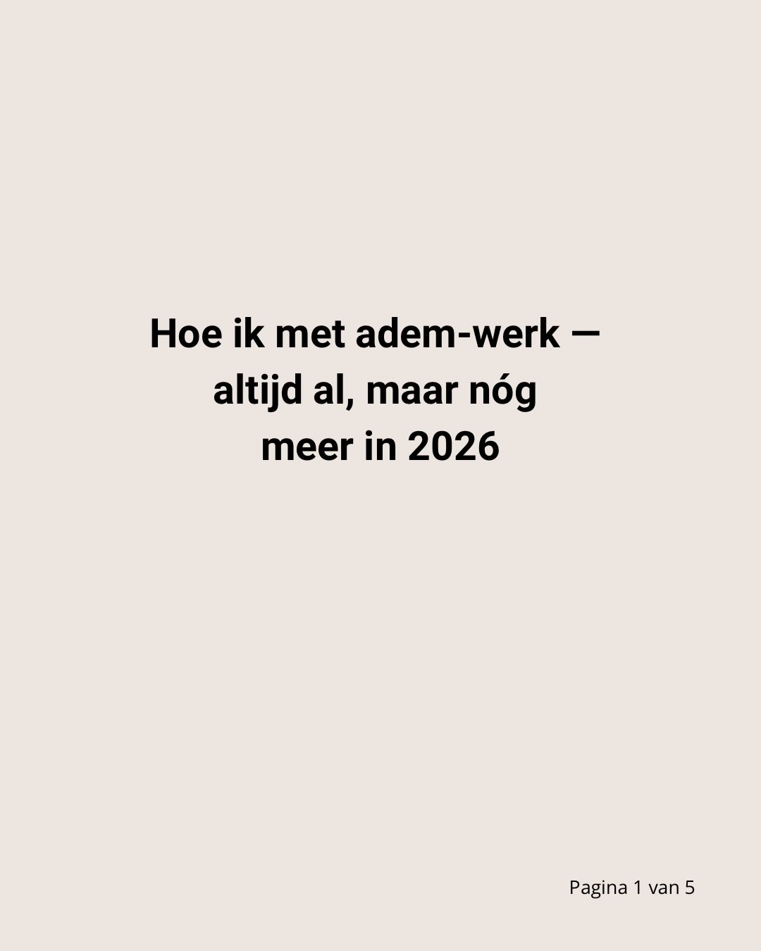 Hoe ik het liefste werk wordt mij de laatste tijd steeds duidelijker 😍
Geen trucjes, geen snelle oplossingen - die zijn altijd maar tijdelijk.
Wel luisteren, en echt leren voelen wat je nodig hebt - en ja dat kan uitdagend zijn.
Resoneert iets uit de slides bij jou? Dan zit je hier goed 🙏🏼
Zo niet, dan is dat ook oké en vind ik het nog steeds heel gezellig dat je er bent 🤍
#ademwerkdriebergen #nietzweverigweleffectief #lerenluisteren