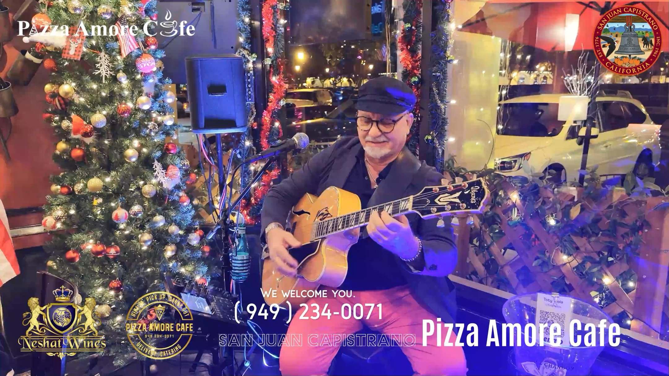 @pizzaamorecafe
Where every guest is welcome.
A place where good food, warm moments, and family come together.
We look forward to welcoming you at our table.
31888 Plaza Dr
San Juan Capistrano, CA 92675
📞 949-234-0071
#amor #pizzaamorecafe #sanjuancapistrano