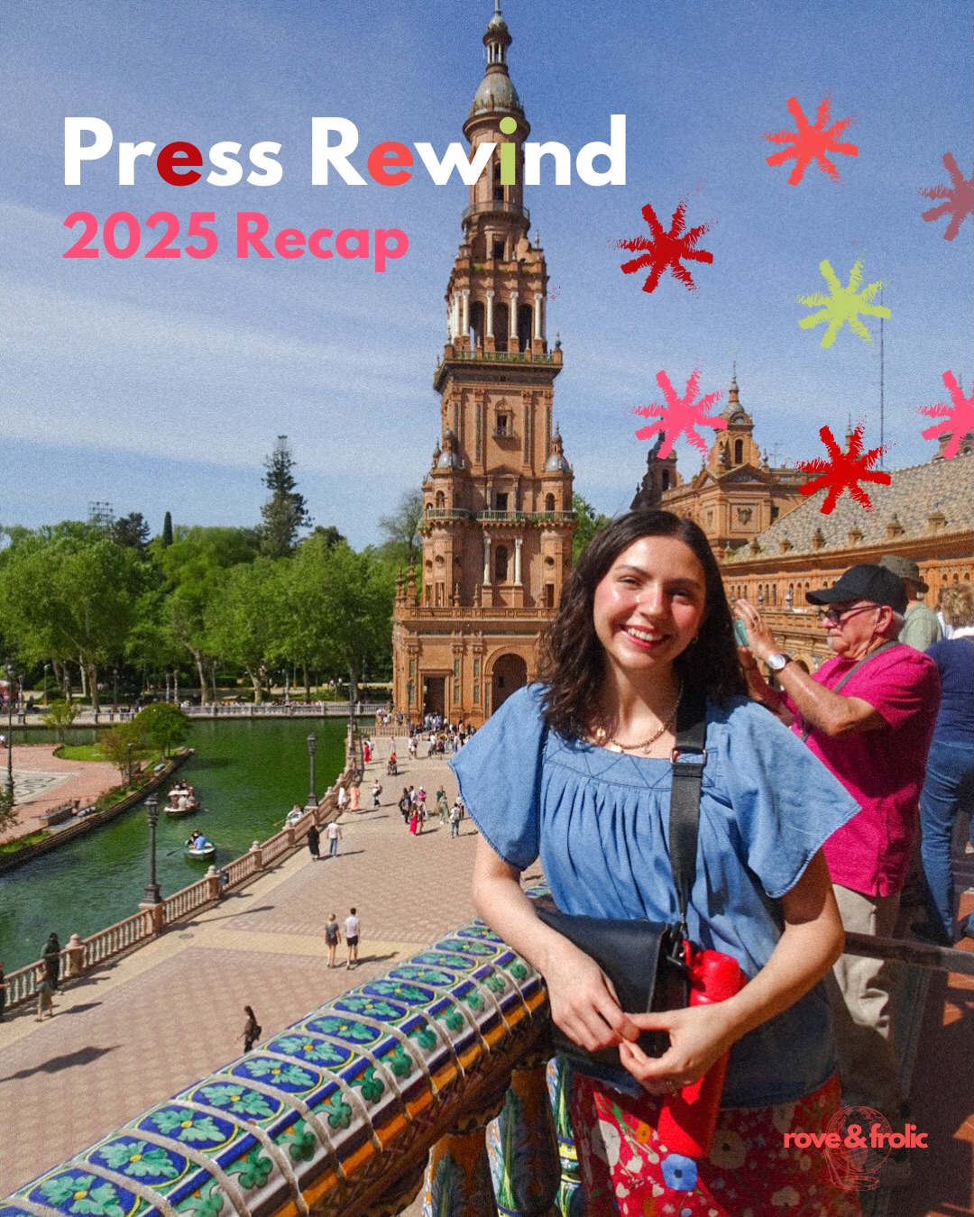 I hate trying to recap an entire year, because how do you capture 365 days of goodness, hard work, sweat and tears in one post?! You don’t. But I’ll still give it my best go. 💁🏻♀️ 2025 has been such a monumental year. In February, I launched roveandfrolic.com, and the following month, I hosted our first event for about 25 women. I had been dreaming of this for at least a year, so to finally see it come to life was so surreal and a little nerve-wracking, if I’m honest. But everything about it has been so rewarding. I’ve since met even more incredible women at various events throughout the year. I’ve had the most fun planning these for you, and I’m so looking forward to many more in this new year. 🥰
I also got to travel to Spain, Morocco and France with my bestie, which is kinda crazy and so cool. It’s such a gift to do that and do it with someone you love. 🫶 I went to several states within my home country throughout the year, as well. My husband and I celebrated our 1 year wedding anniversary with a camping trip in Wales. And because my job requires me to travel throughout the UK, I got to revisit several cities and towns like Canterbury and Manchester, which I’ve come to adore.
In between these fun travels and events were the little moments that I rarely capture any evidence of, but they are no less significant just because there’s no picture of it.
I’m proud of the way I lived 2025, and I can’t wait to say the same thing at the end of 2026. But for now, I’m prepping and planning our first few events to kick off the new year with more girl time, giggles and roving together.