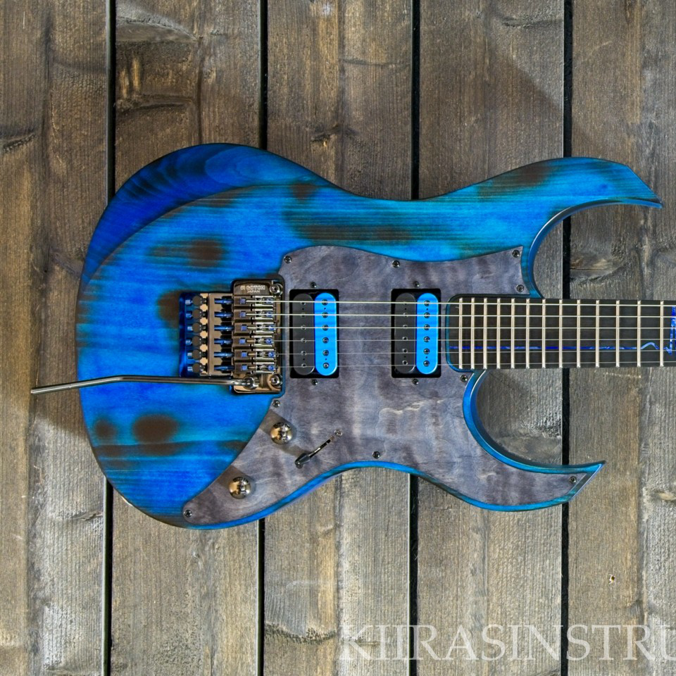 FOR SALE 2295€ (was 2595€)
New Year, new price!
I'm leaving for holidays in early February, hoping to get these in the hands of their new owners by then.
Stained & Burnt Red (alder) / Blue (basswood) bodies with flame birch veneer pickguards, 25.5" bolt-on 5-piece maple-wenge neck, nature select ebony fretboard with EKG inlay and 24 stainless steel frets, @dimarzioinc Evolution pickups, @g_gotoh510 GE1996T Cosmo Black Floyd Rose with blue / red Kiiras Titanium Hardware upgrade kit, and SG381 tuners.
For shipping outside EU please contact me for quote.
More info & order form on my website kiirasinstruments.com, or follow linktree in bio.
#kiirassoitin #kiirasinstruments #guitar #guitarporn #custom #customguitar #finishing #finnishing #finland #finnish #madeinfinland #ahti #superstrat #strat #ibanez #jem #bsbjem #dimarzio #floydrose #metal #brutal