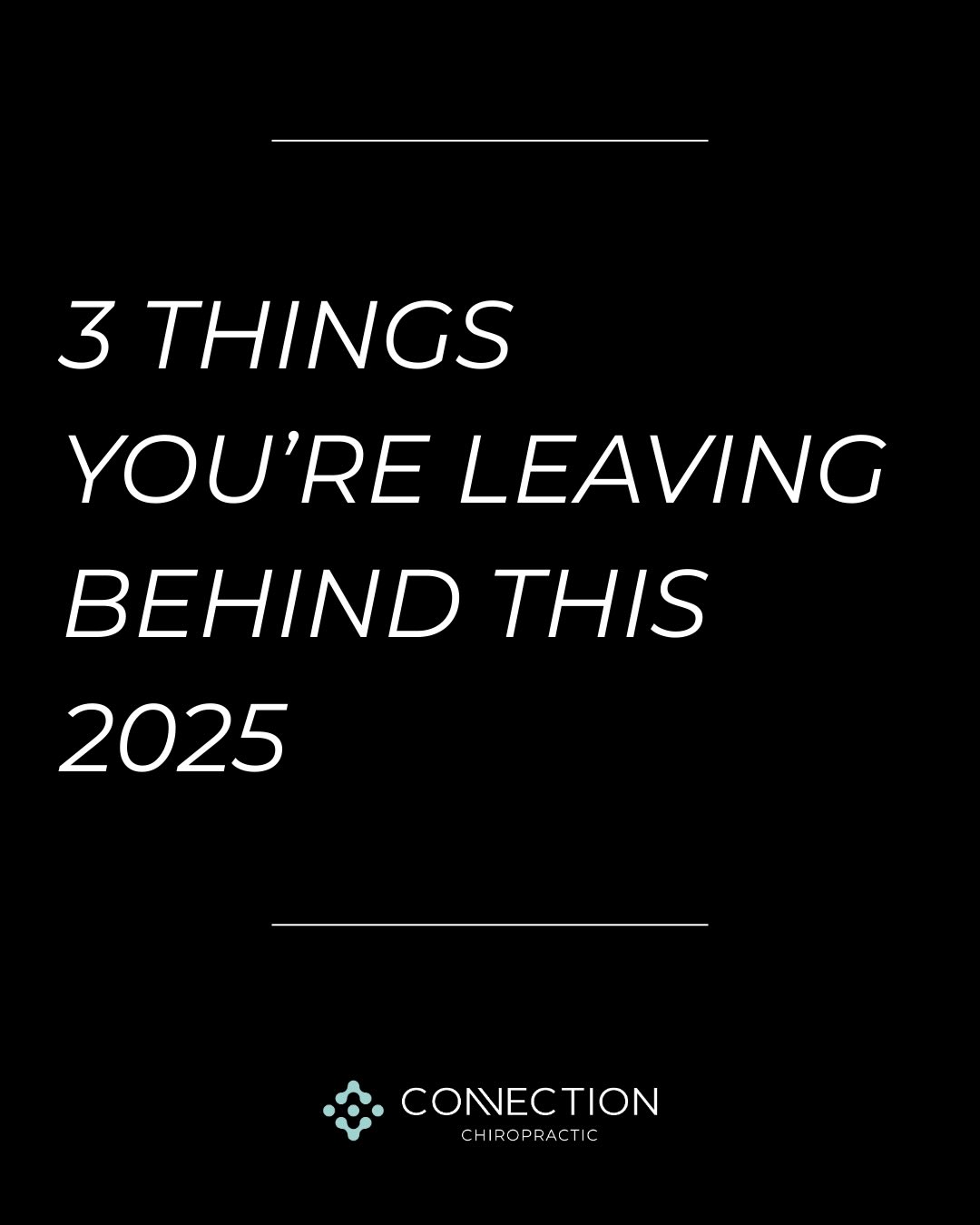 This year, it’s not just about changing your calendar… it’s about changing the way you treat your body. ✨
We’re leaving behind the habits that keep your spine and nervous system in survival mode:
ignoring what your body is trying to tell you, living on autopilot and only “checking in” with your health when something feels really off.
👉 Swipe through, choose which one you’re ready to leave behind, and save this as a reminder for the rest of the year.
#newyear #chiropracticcare #spinehealth #orlandochiropractor