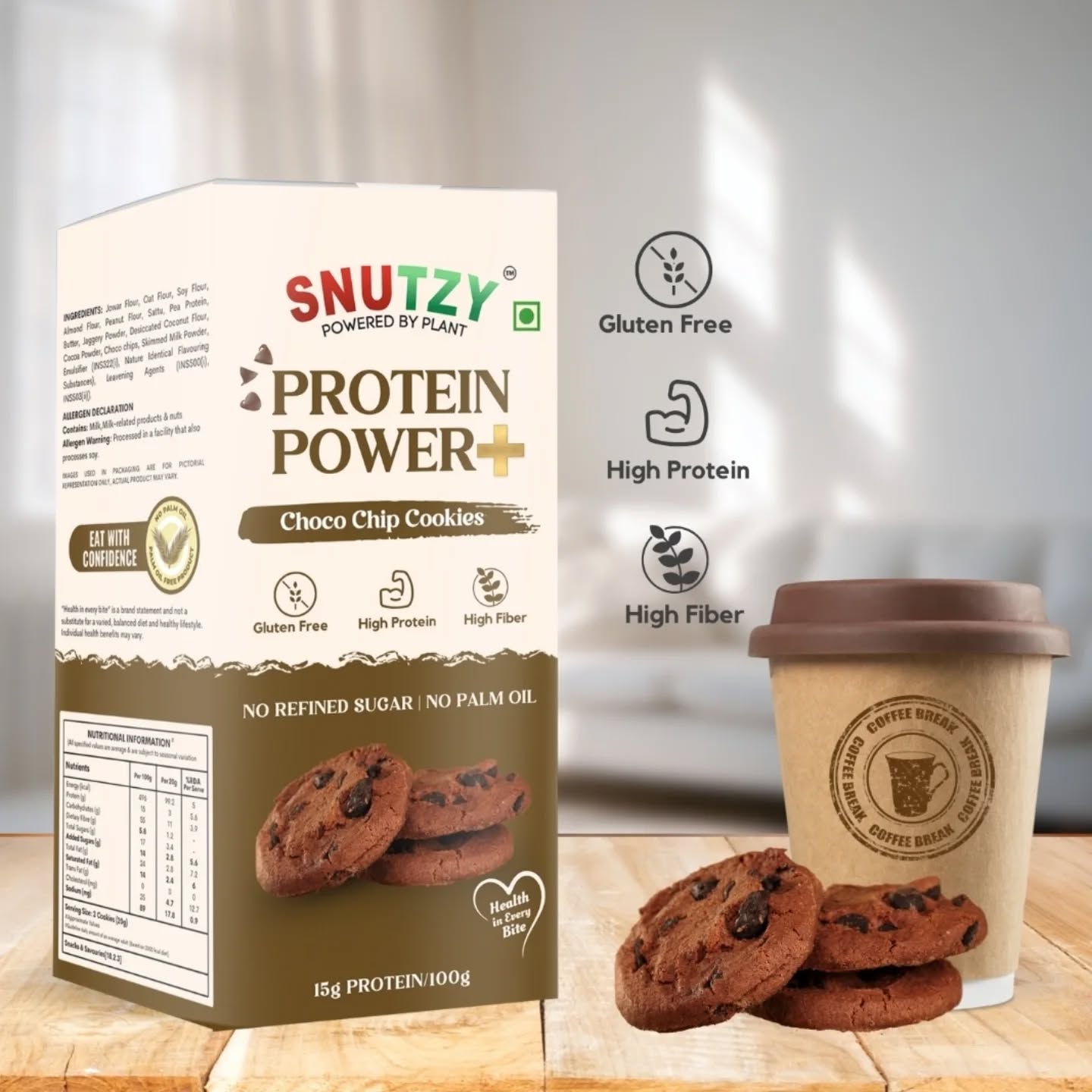 Introducing our new SNUTZY High-Protein Millet Cookies
✔️ 0% Maida
✔️ 0% Wheat Flour
✔️ No Refined Sugar
✔️ Made with millets, nuts & plant protein
Crunchy. Wholesome. Truly satisfying.
Snack smart with SNUTZY 💚
👉 Available on Amazon and www.snutzy.com
#Snutzy #HealthyCookies #ProteinCookies #CleanEating #NoMaida