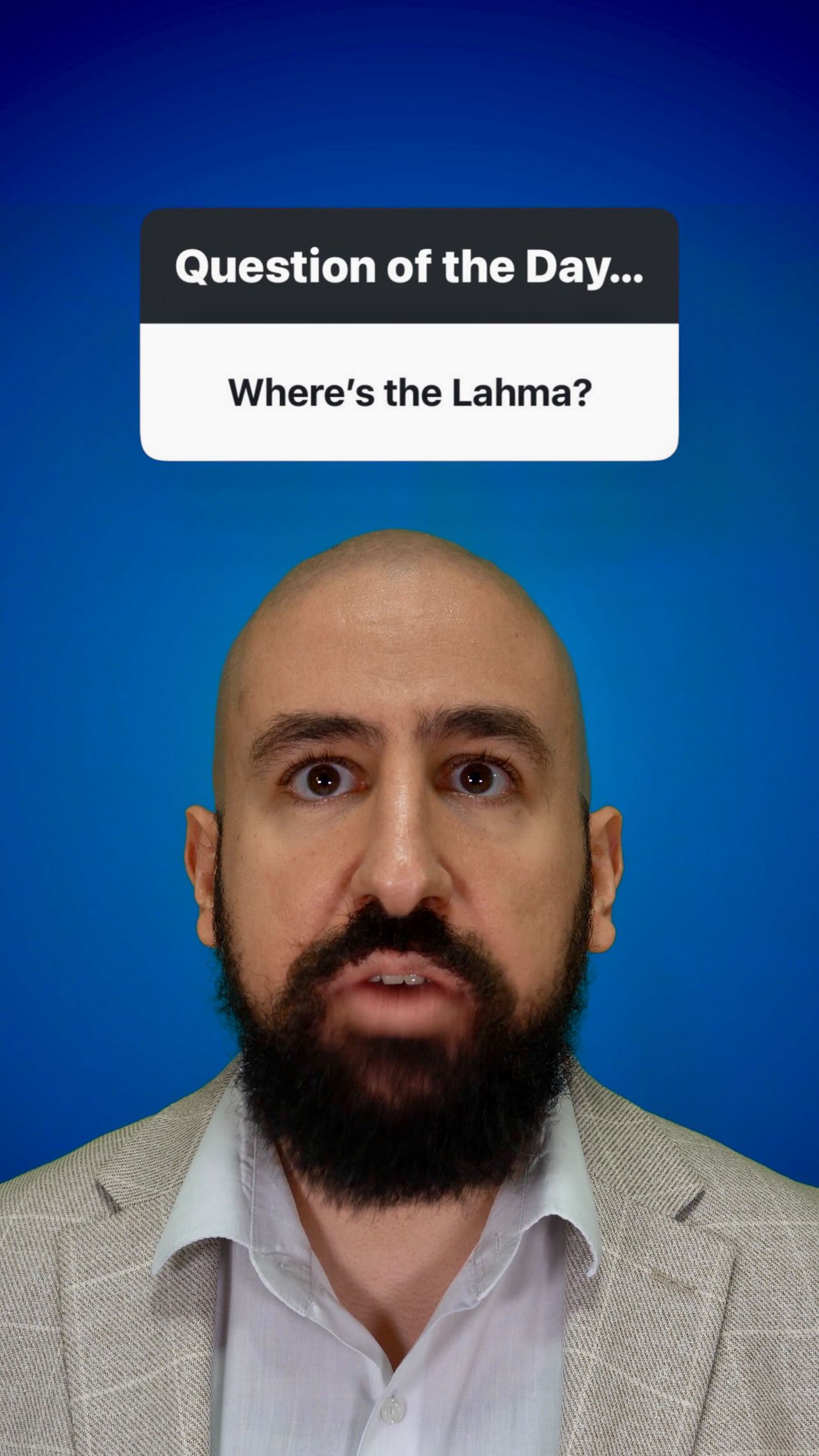 Where’s the Lahma?
Okay, khalas! Follow for more questions like this — or I will yell at you!
#questionoftheday #theegyptiancook #wheresthelahma