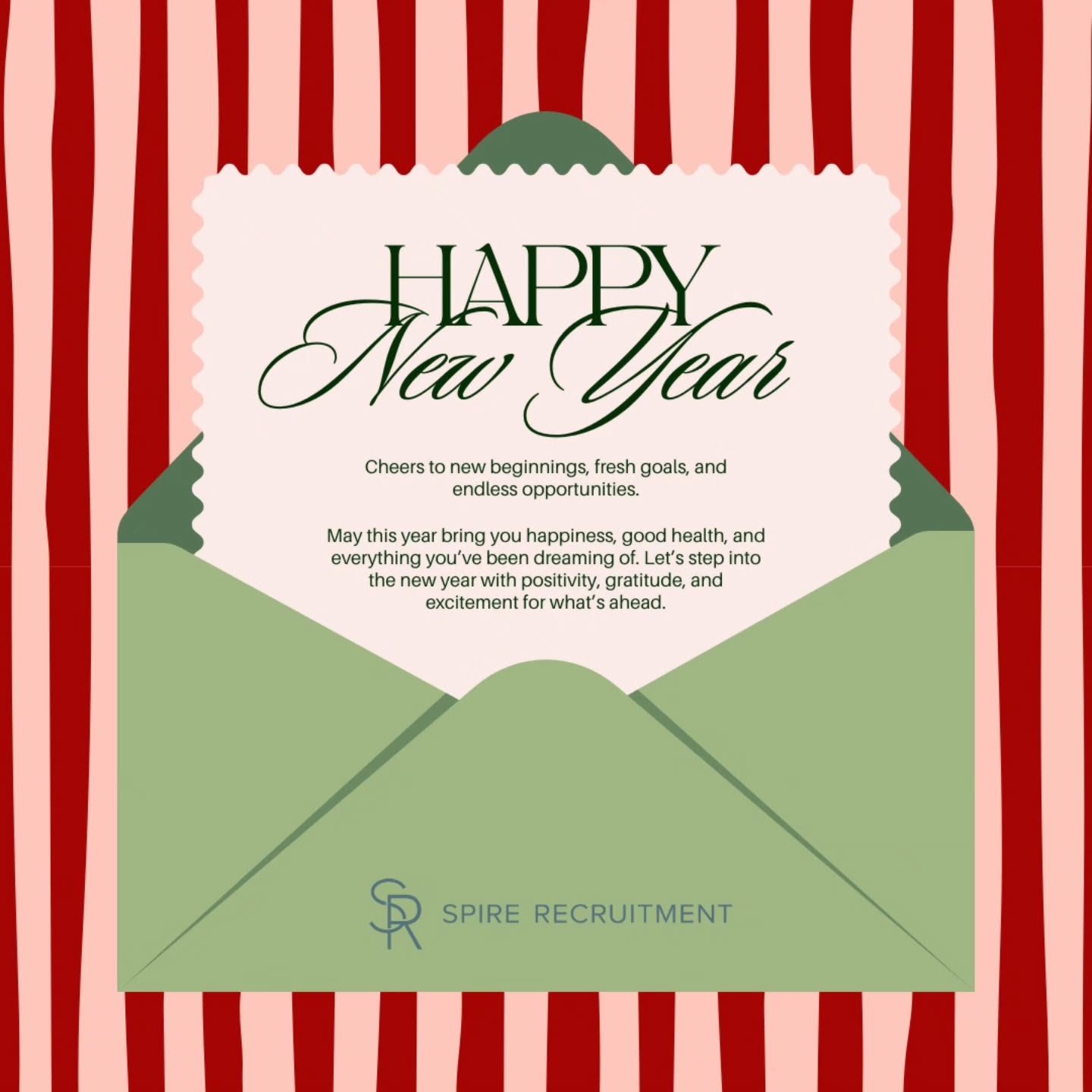 Happy New Year everyone ✨️
As the clock ticks over into 2026, a huge thank you to every client, candidate, referrer and supporter who has been apart of Spire Recruitment's journey this year - your trust, conversations and referrals mean more than you know.
Wishing you a year ahead filled with momentum, opportunity and plenty of wins - in business and life 😀
#happynewyear❤️ #spire #spirerecruitment