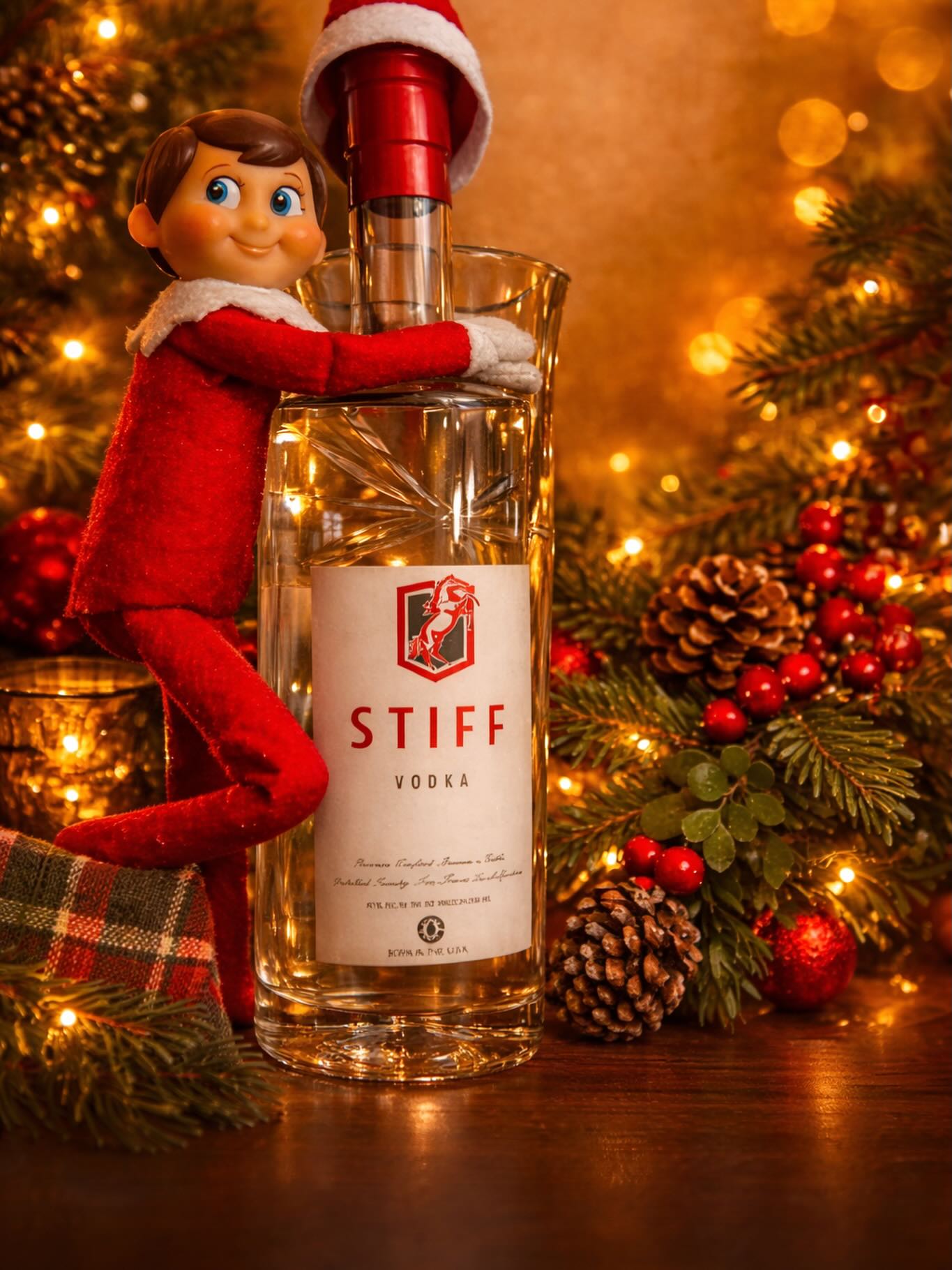 Elf tested. Holiday approved. ✨🎅🍸
#STIFFVodka #STIFFMAS #HolidaySpirits #SipTheSeason #christmasvibes